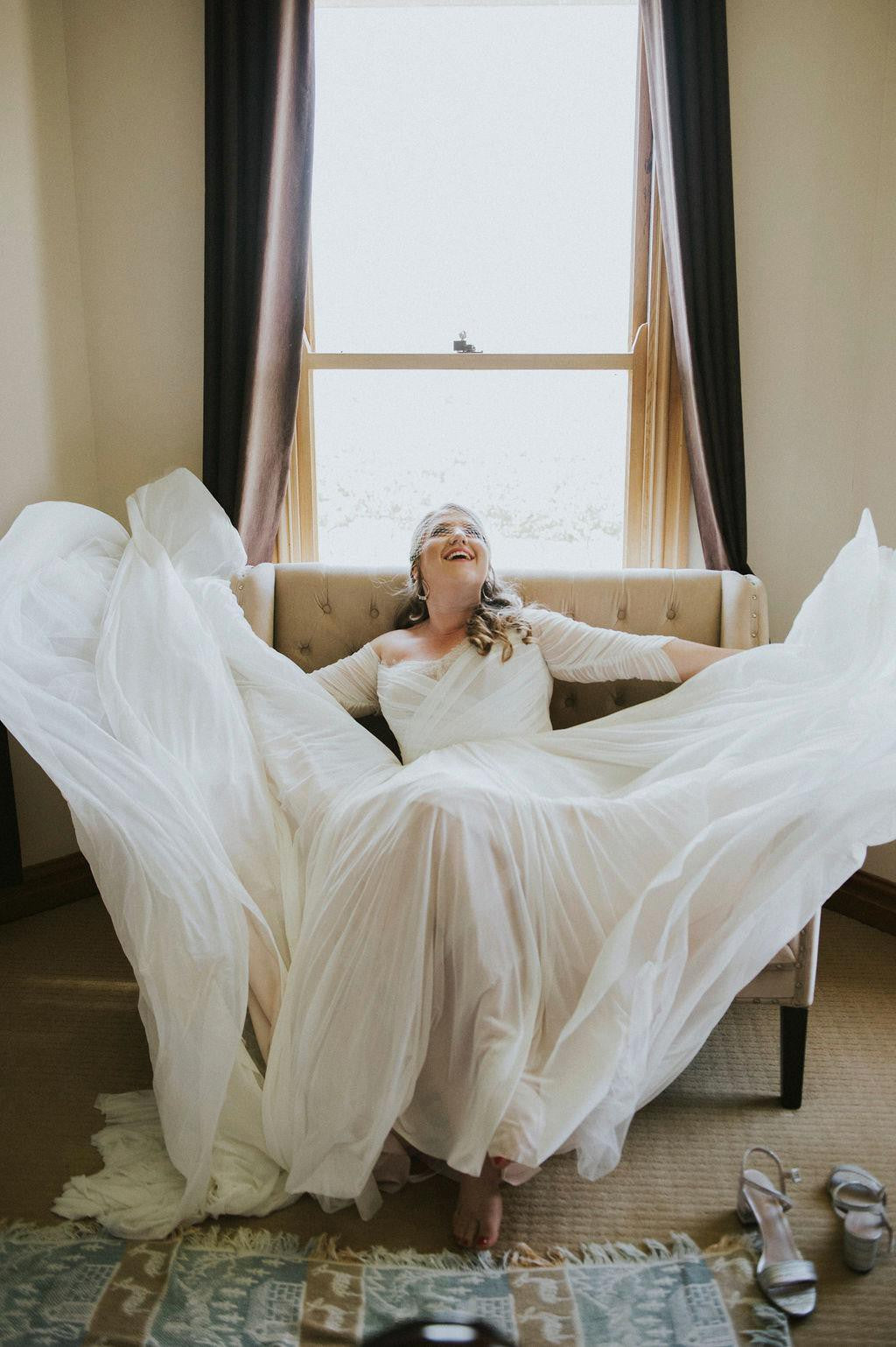 Wtoo by Watters Miles Wedding Gown - Elegant A-Line Bridal Dress for Beach, Garden & Church Ceremonies