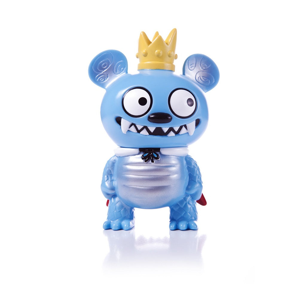 Bossy Bear Kaiju Blue (Looking Sideways) Strange Beast Collection - Unique Anime-Inspired Plush Toy for Collectors, Gift for Gamers & Pop Culture Fans | Perfect for Bedroom Decor, Cosplay Props, and Kawaii Collections