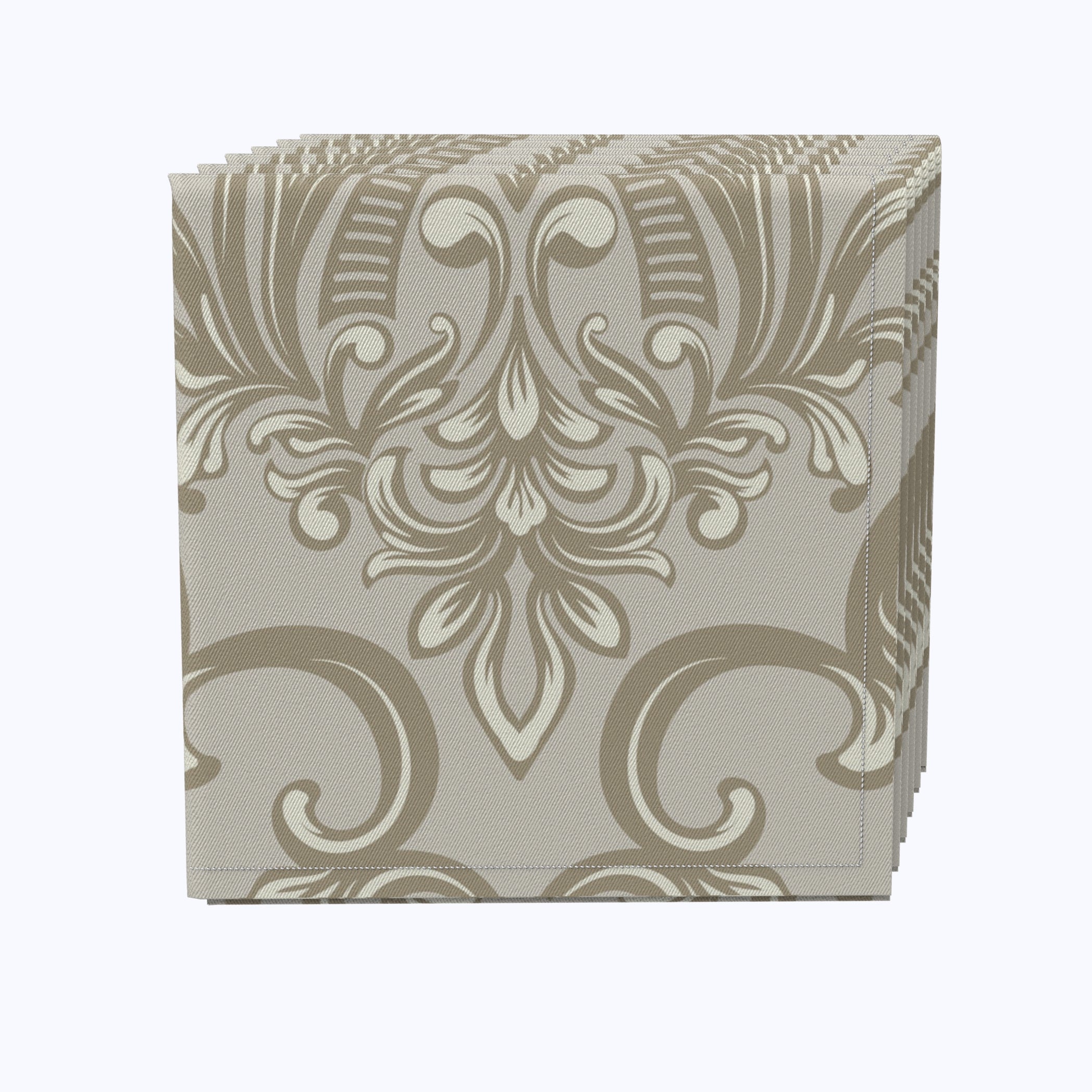 Premium 150-Pack Floral Cotton Napkins - Soft & Absorbent for Dinner Parties, Weddings, and Everyday Use
