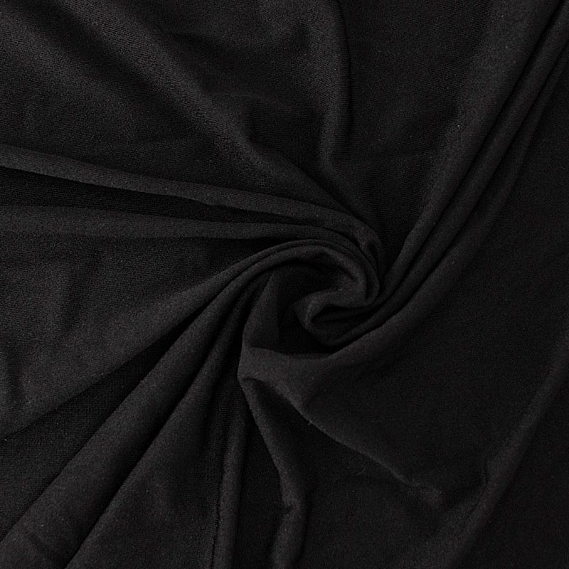 5 ft Wavy Spandex Fitted Round Tablecloth Table Skirt - Elegant Party Decor for Weddings, Banquets & Special Events