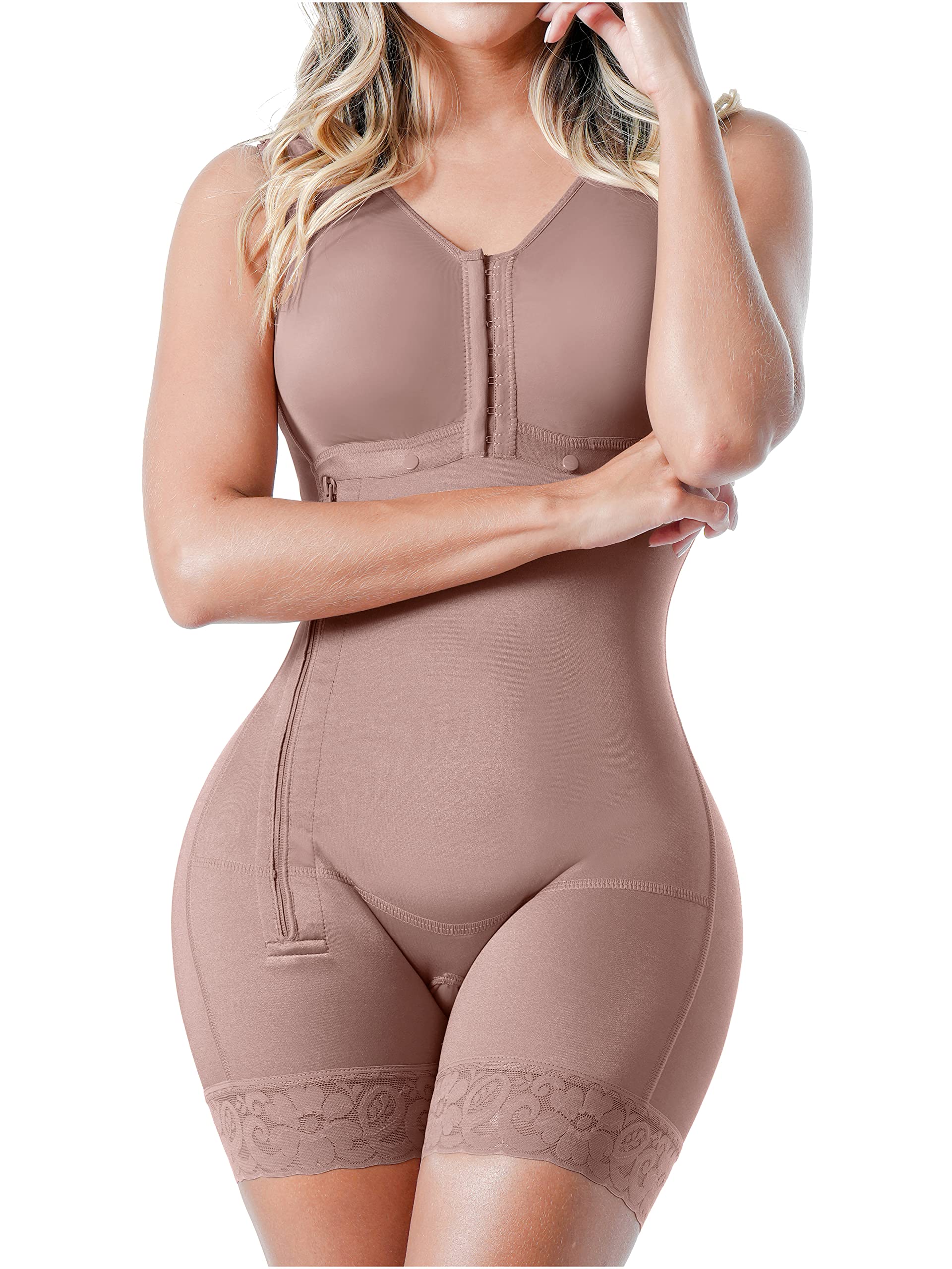 Sonryse TR53ZL Colombian Shapewear for Women - Post-Surgery Compression Garment, Waist Trainer & Butt Lifter for BBL, Liposuction Recovery | Perfect for Tummy Control & Body Shaping After Procedures