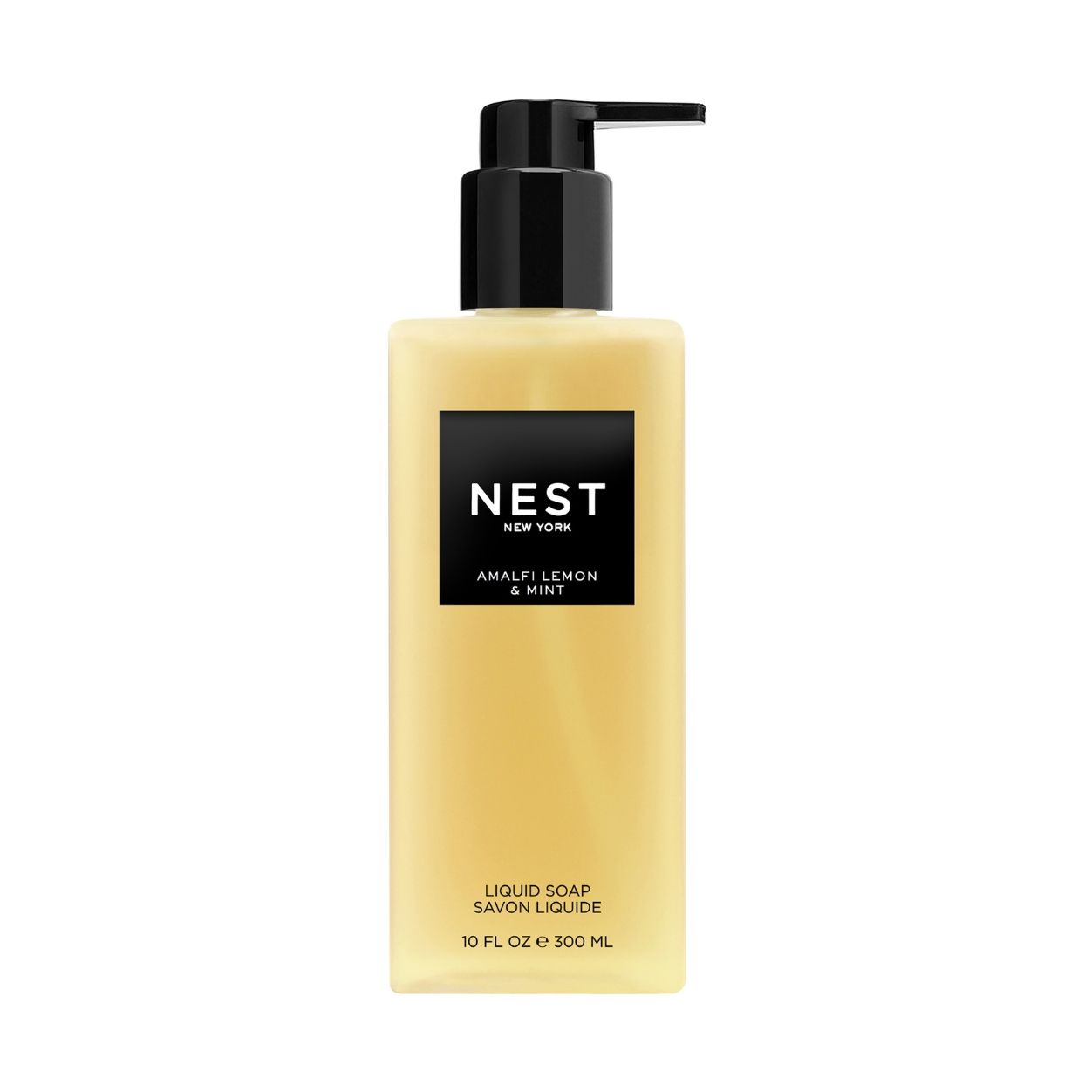Amalfi Lemon & Mint Liquid Hand Soap - Refreshing & Moisturizing for Daily Use - Perfect for Kitchen, Bathroom & Travel