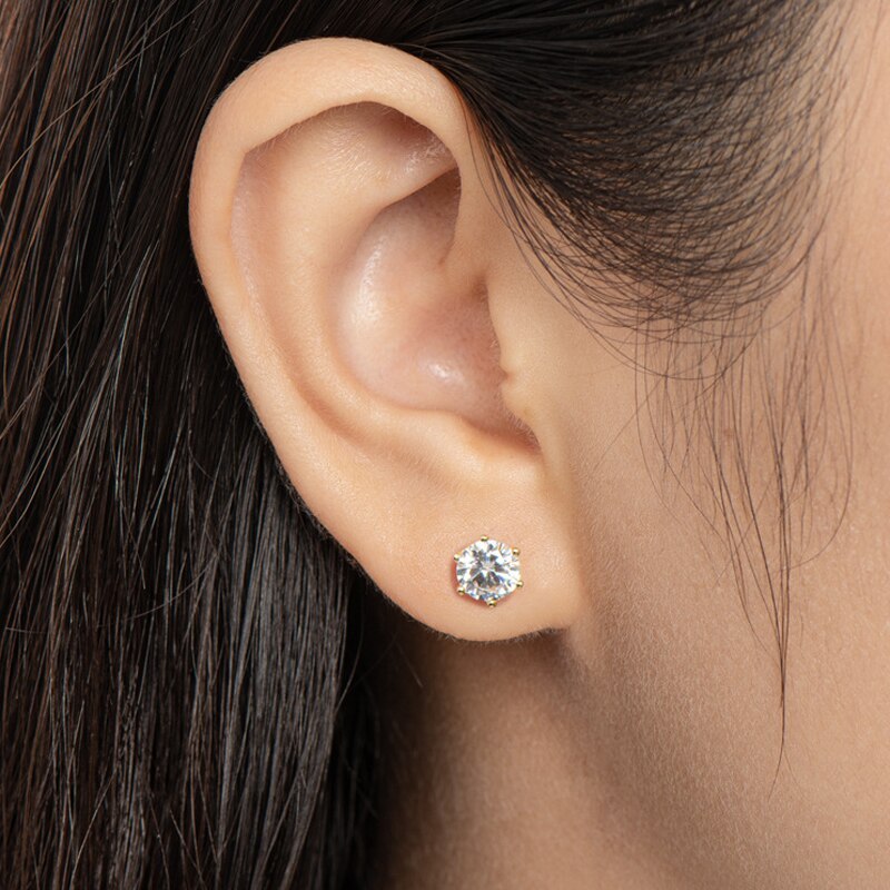 Moissanite Earrings for Women - Durable & Sparkling Moissanite Jewelry Set - Perfect for Weddings, Parties & Everyday Wear