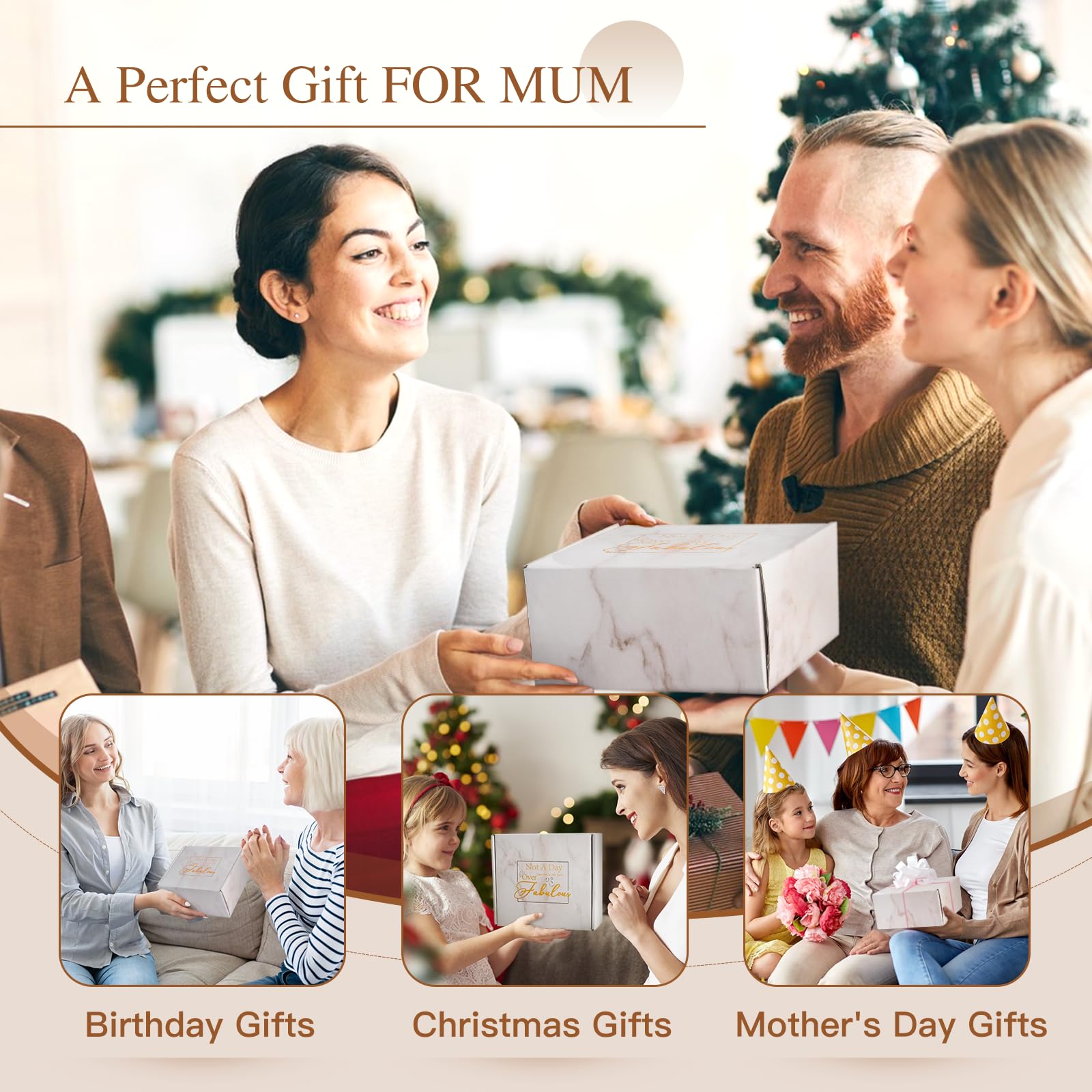 Thoughtful Gifts for Mom - Birthday, Christmas, Mother's Day Presents from Daughter or Son - Perfect for New Moms, Women & Special Occasions - Ideal for Home, Office & Heartwarming Moments