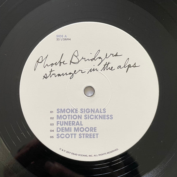 Phoebe Bridgers - Stranger In The Alps Vinyl LP Album (Limited Edition Reissue, Mint Condition) - Perfect for Record Collectors & Indie Music Lovers