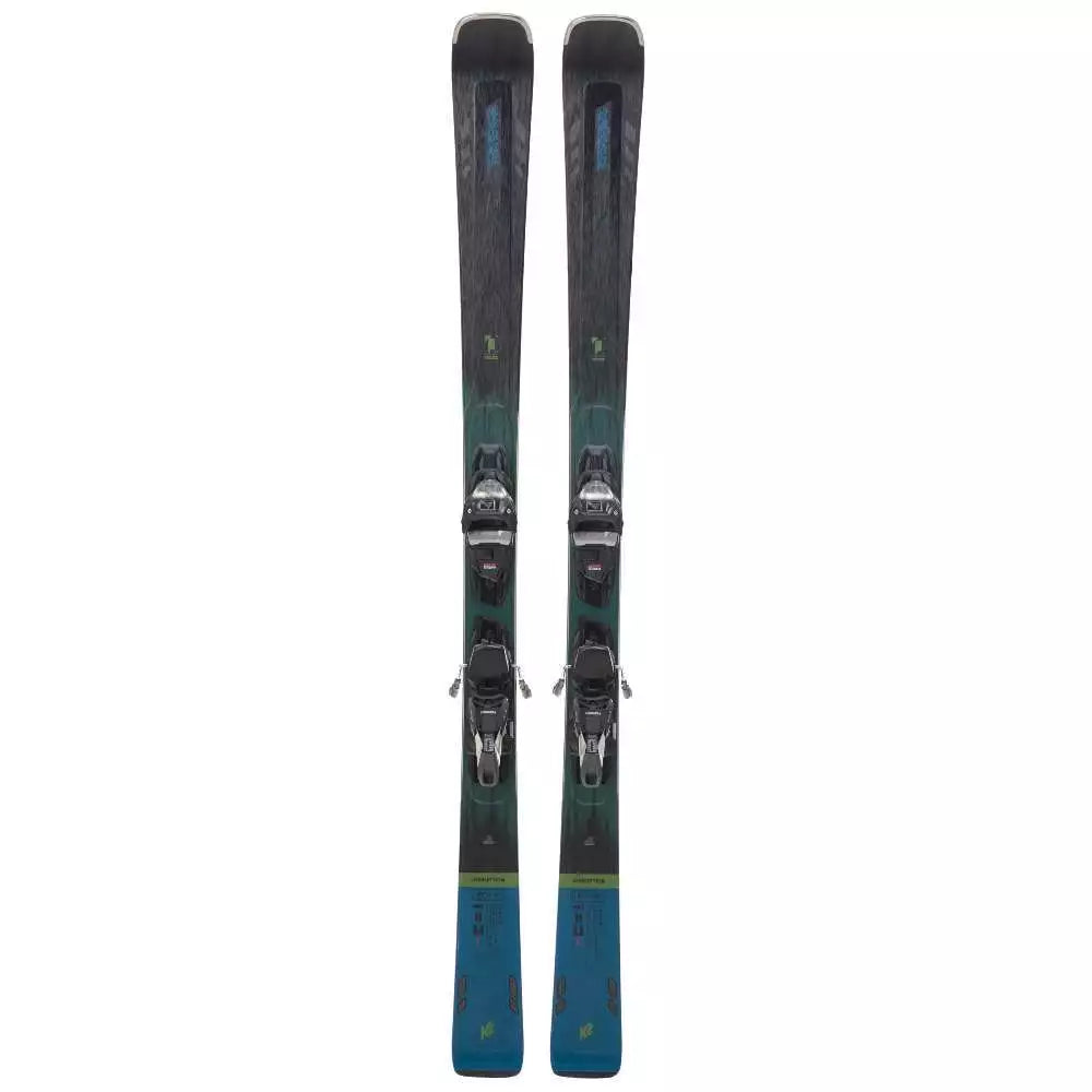 **2024 K2 Women's Disruption 81 TI Skis with QC 11 Bindings - All-Mountain Performance for Powder, Groomers & Freeride**