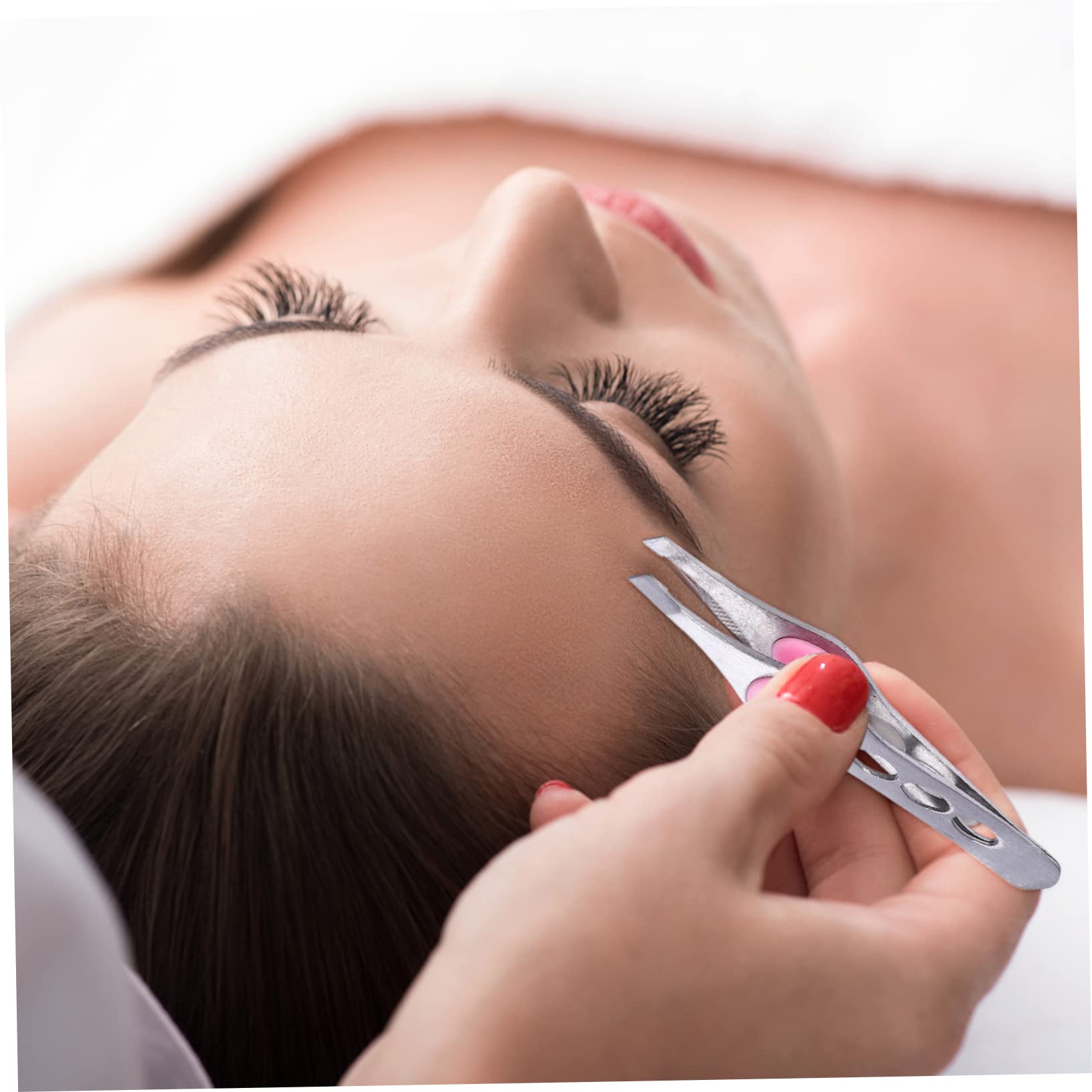 Beavorty 8-Piece Stainless Steel Eyebrow Shaping Kit - Professional Eyebrow Tweezers, Trimmer & Grooming Tools for Perfect Brows - Ideal for Home Use, Salon, Travel & Makeup Kit