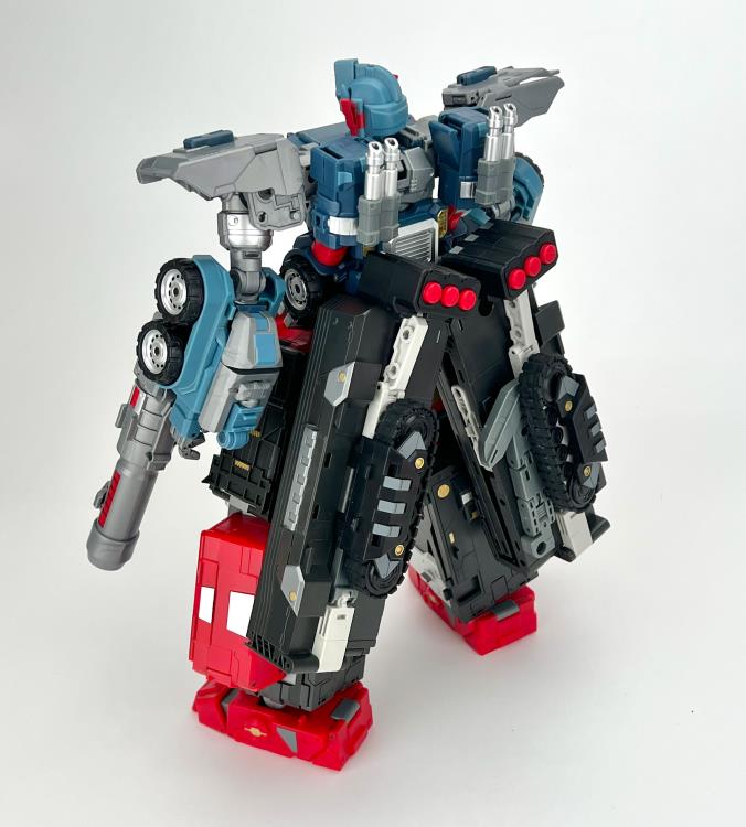 Fans Hobby Master Builder MB-15A Power Commander 6-Inch Collectible Action Figure - Highly Articulated for Dynamic Posing - Perfect for Display, Photography, and Action Figure Enthusiasts