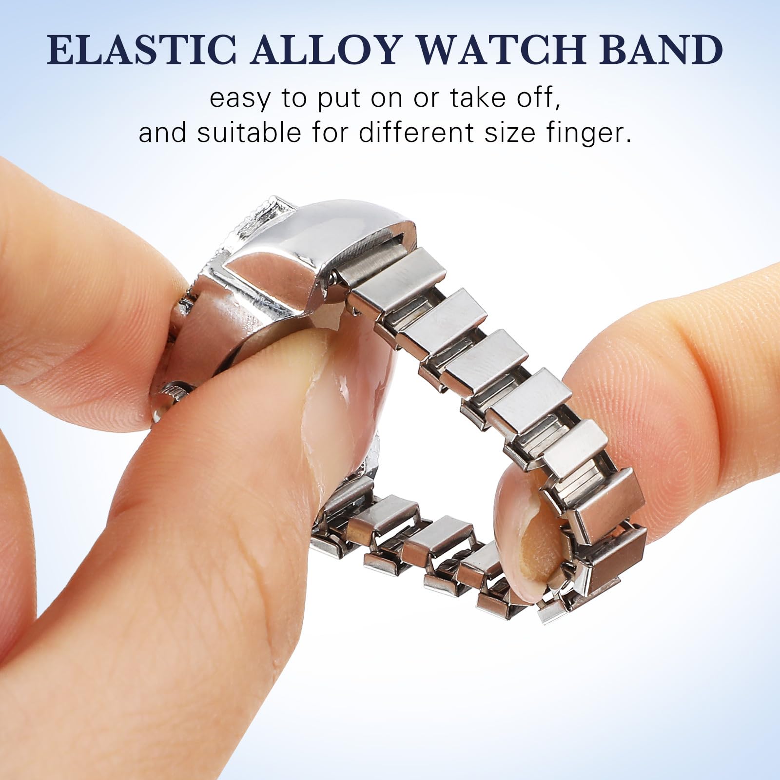 Balacoo Stylish Quartz Finger Ring Watch for Women & Men - Elegant Fashion Accessory for Parties, Dates, and Daily Wear