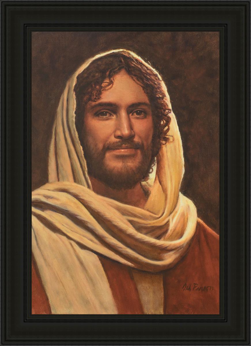 Emmanuel By Del Parson - Premium Religious Wall Art for Home & Church Decor - Perfect for Living Rooms, Bedrooms & Worship Spaces