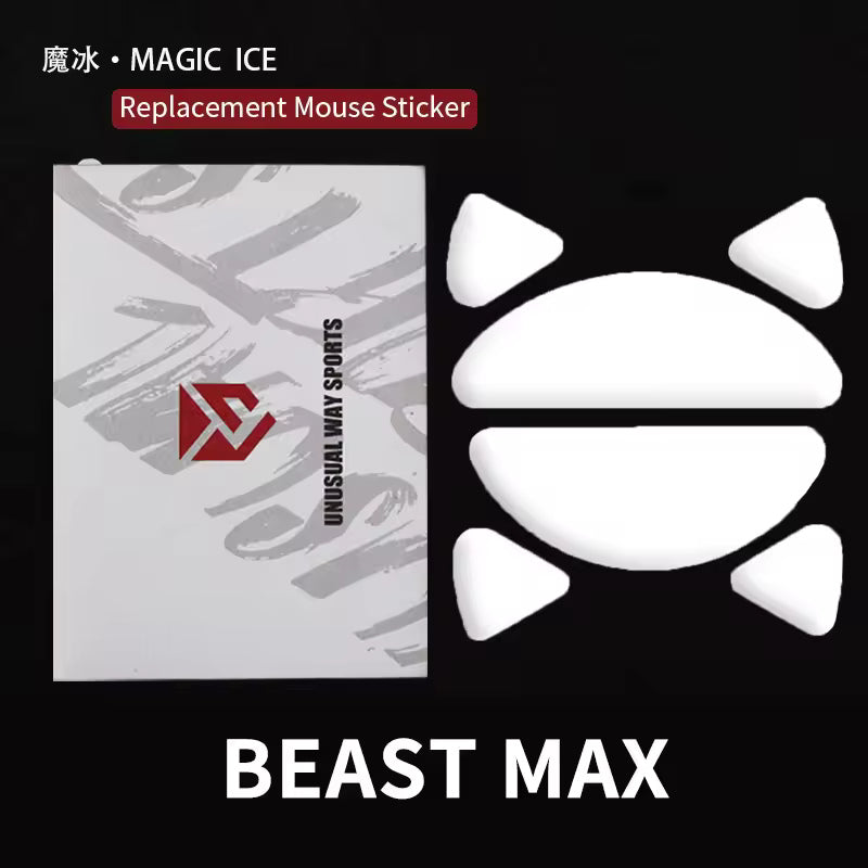 Unusual Way Sports Magic Ice Mouse Skates - WLmouse Beast X MAX - Premium Ice Skating Shoes for Hockey & Figure Skating - Perfect for Rink, Outdoor Ice & Training Sessions