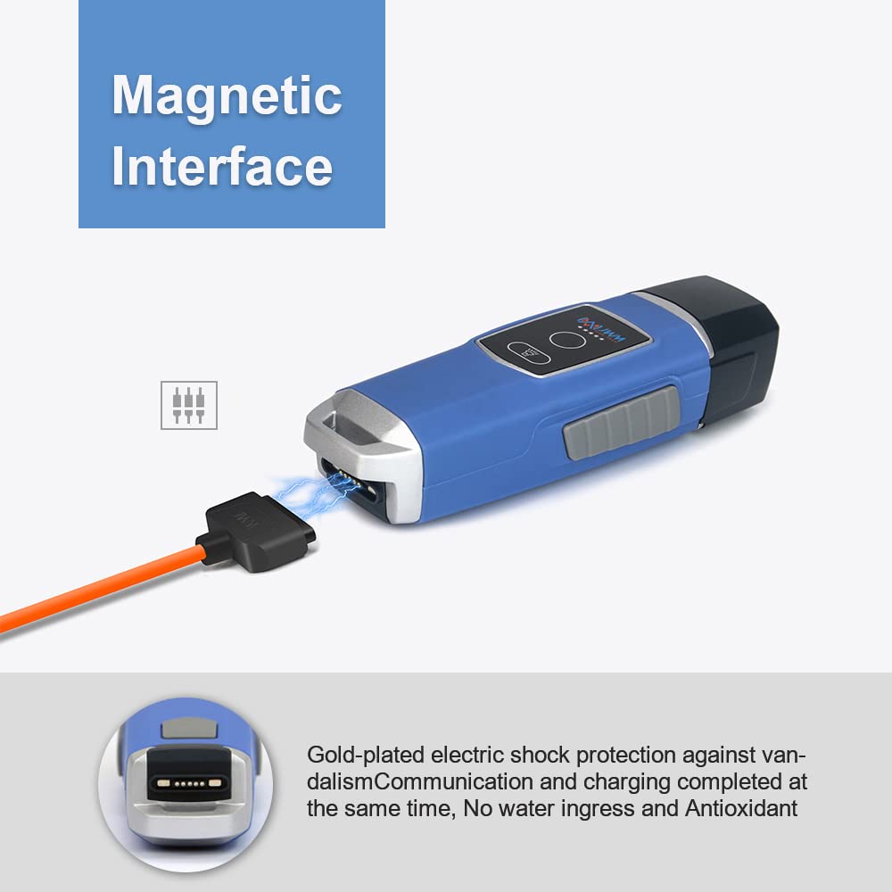 JWM Explosion-Proof RFID Security Guard Patrol System with Flashlight & Free Cloud Software | Hotel Security, Night Patrol & Industrial Facility Monitoring