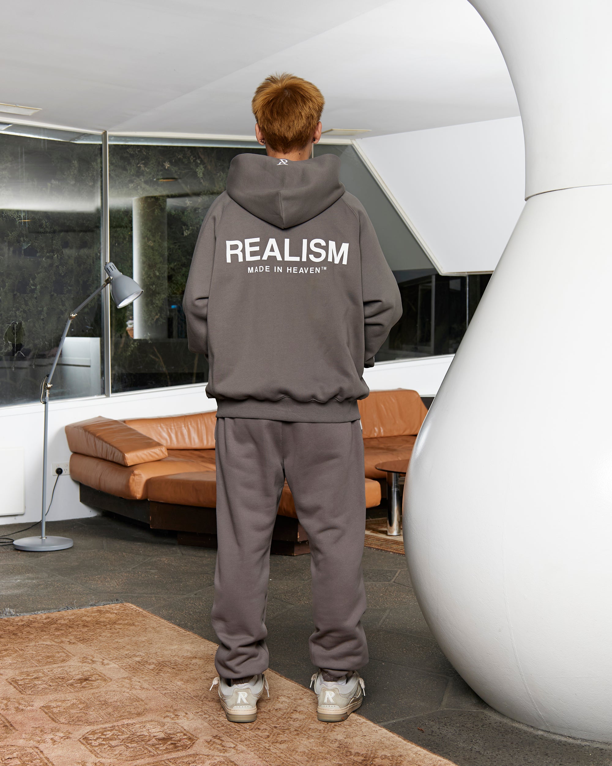 SSS Realism Radiant Zip Hoodie for Men & Women - Cool Grey Pullover with Front Pockets - Perfect for Casual Wear, Gym & Outdoor Activities