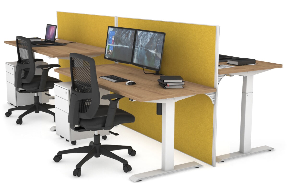 Height Adjustable 4-Person Workbench – 47