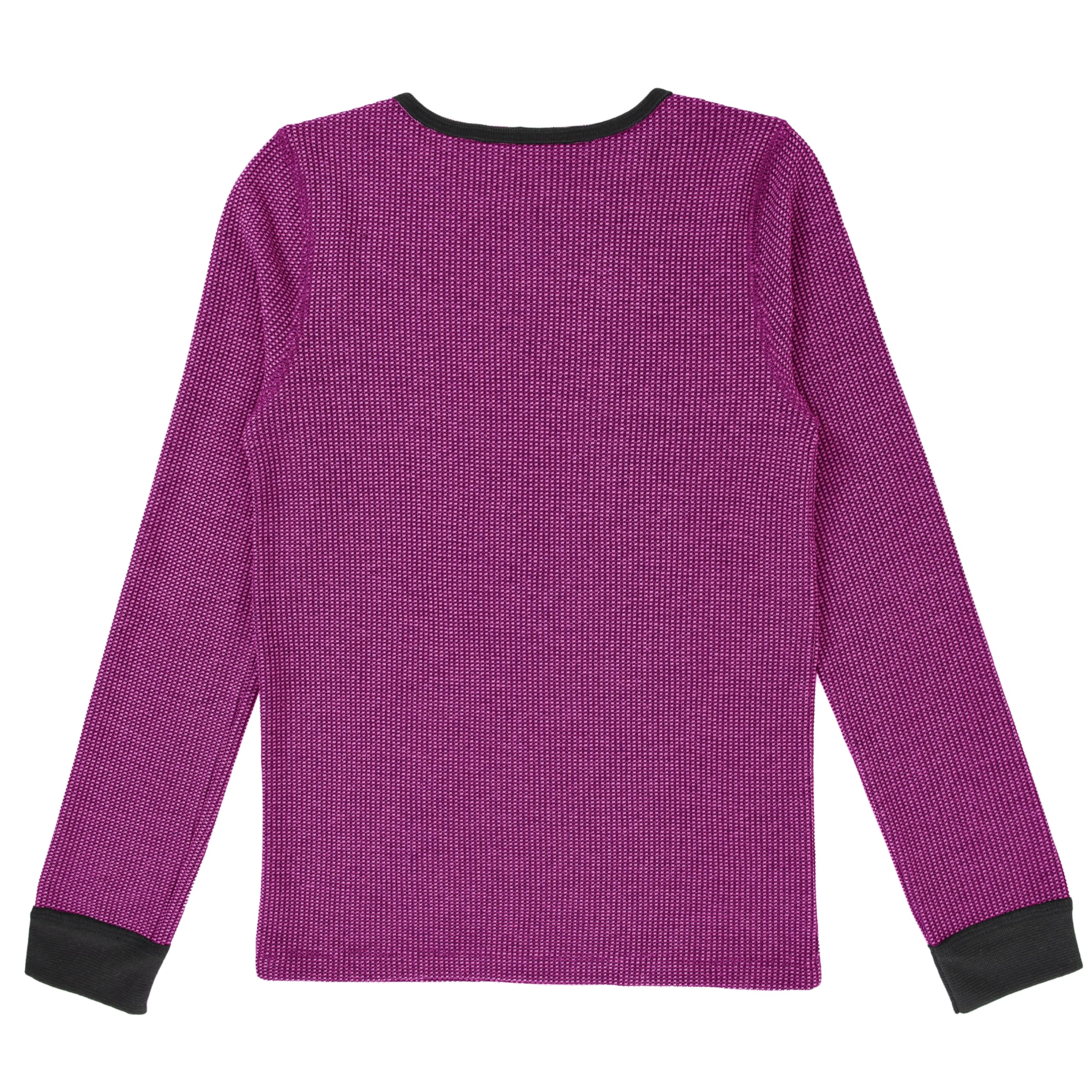 Fruit of the Loom Girls' Premium Thermal Waffle Underwear Set - Soft Cotton Long Sleeve Shirt & Pants for Winter Warmth - Perfect for Cold Weather, Layering & Indoor Comfort