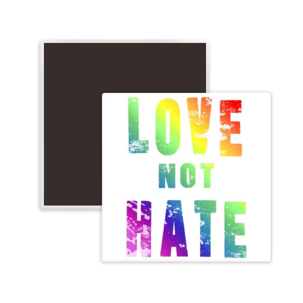 Rainbow LGBT Pride Flag Ceramic Fridge Magnet - Gay Lesbian Bisexual Transgender Keepsake - Perfect for Refrigerators, Lockers & Office Decor