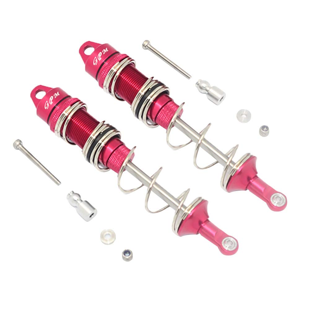 GPM Racing Aluminum Rear 2-Section Spring Damper 125MM Shock Absorber for ARRMA Talion 6S BLX RC Car Parts & Accessories - Off-Road Bashing, Racing & Jumping Upgrades
