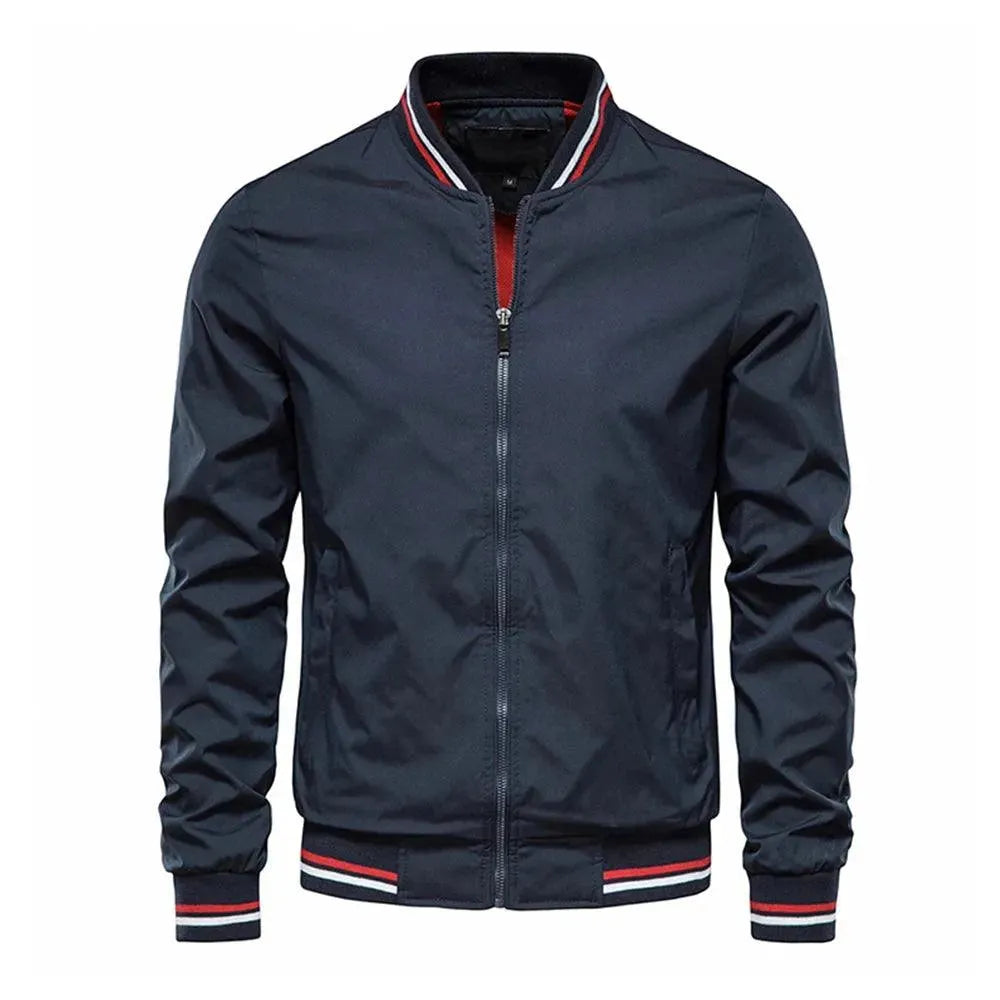 Men's Casual Bomber Harrington Jacket - Lightweight & Stylish Outerwear for Everyday Wear, Travel & Outdoor Activities