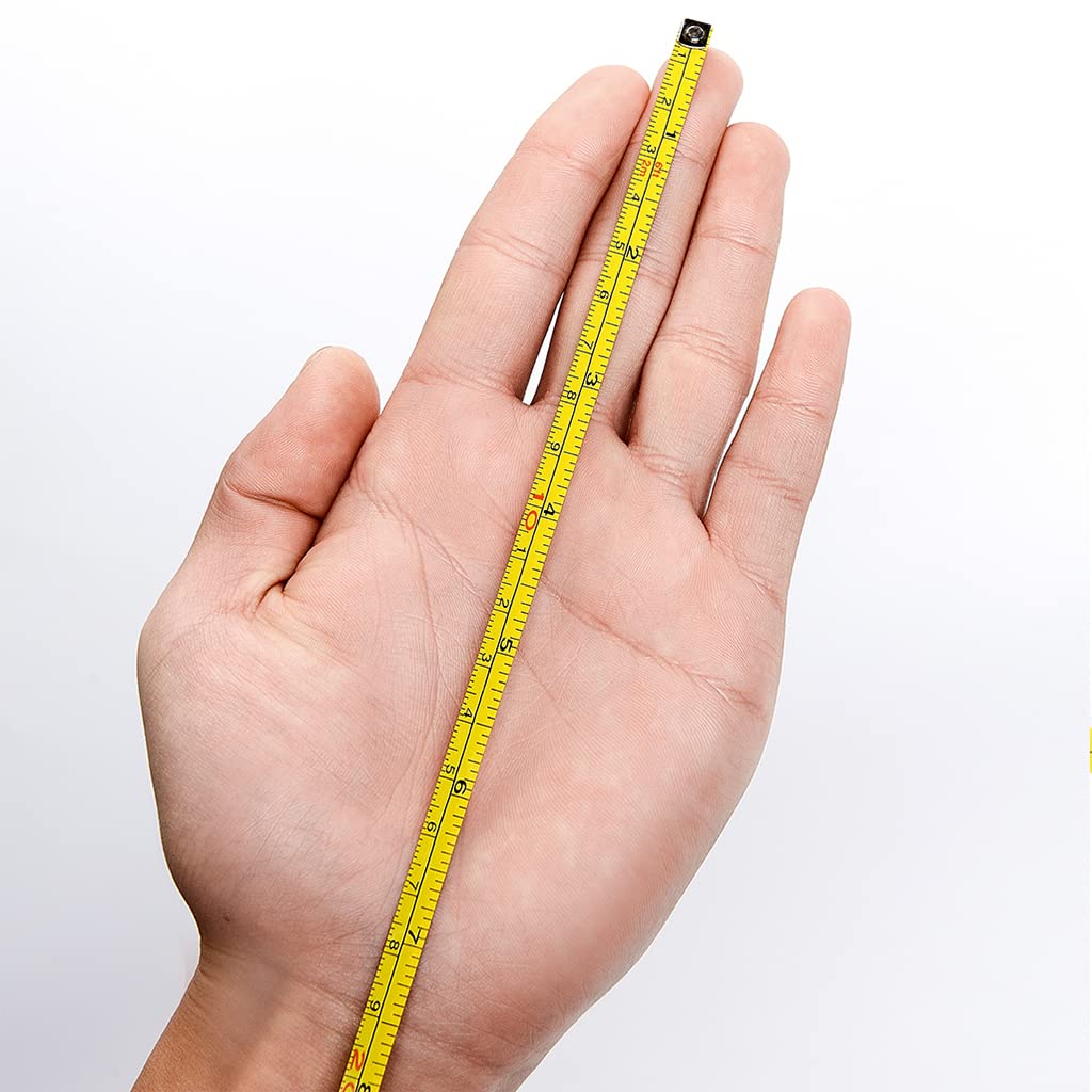 3 Pack Small Tape Measure Keychain - Mini Retractable Measuring Tape with Spring Snap Hook, 6ft/2M - Perfect for DIY, Sewing, Crafting & Home Improvement Projects
