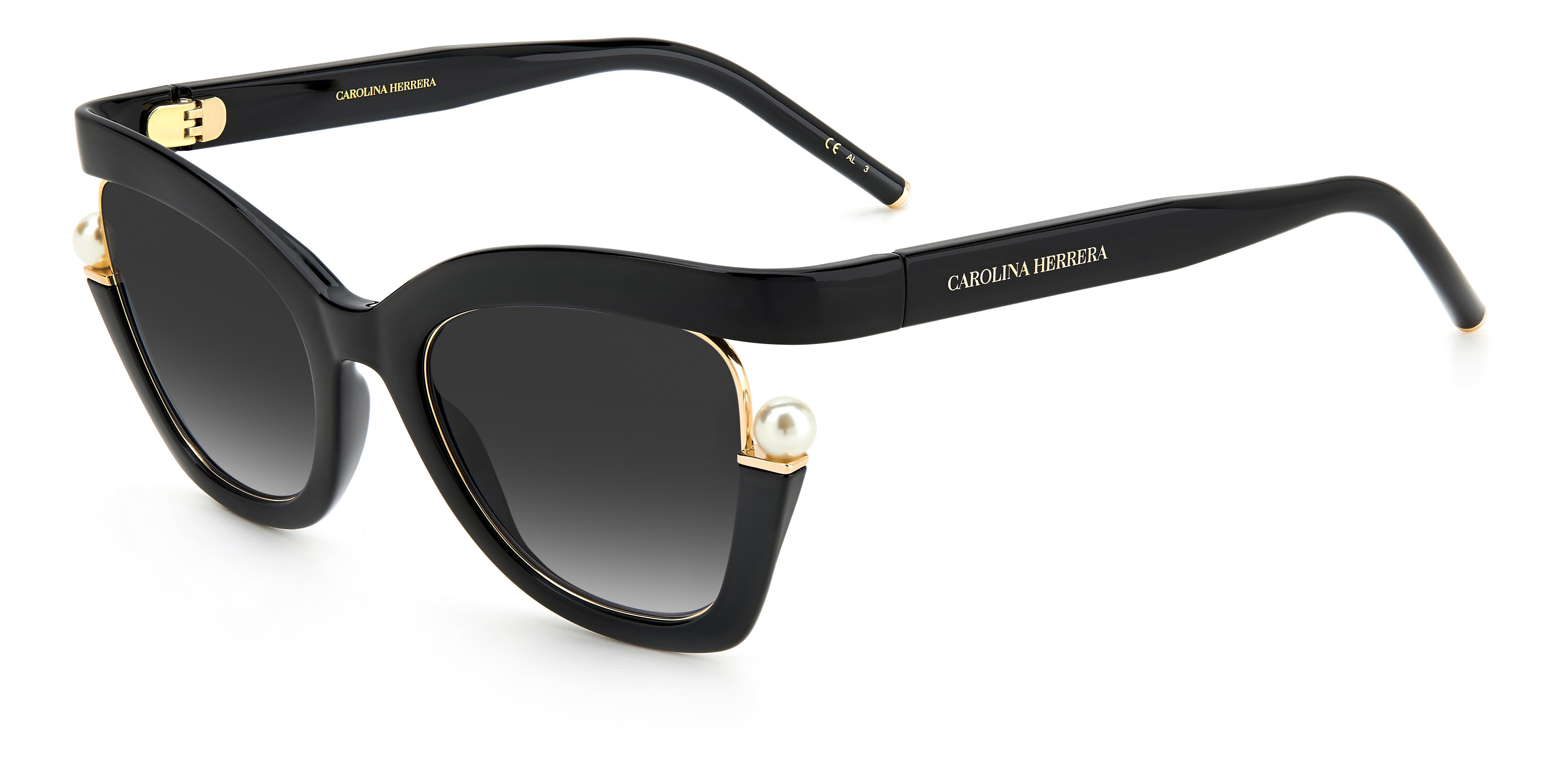 Carolina Herrera CH 0002/S Sunglasses - Luxury Designer Shades for Women - UV Protection & Fashion Statement - Perfect for Beach, Driving & Outdoor Activities