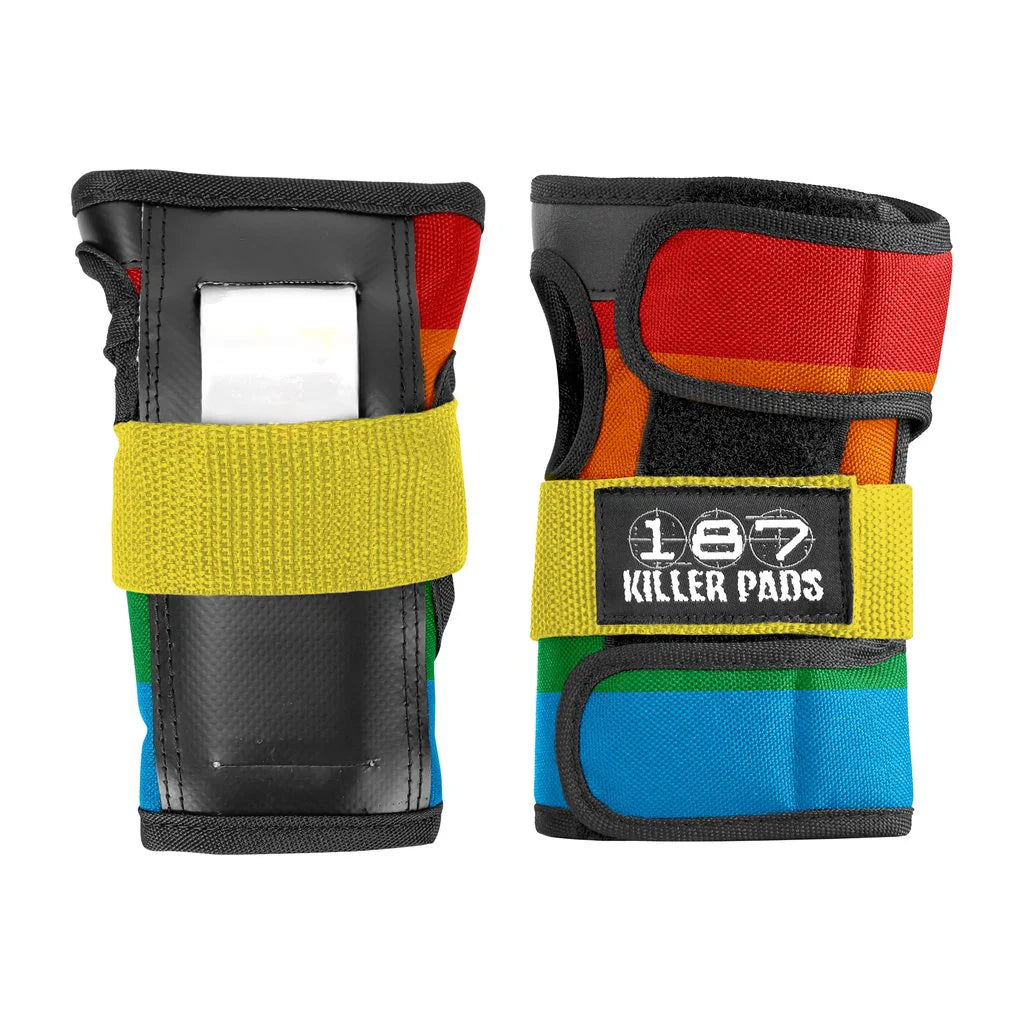 187 Killer Pads Wrist Guards - Protective Skateboard & Rollerblade Wrist Support for Extreme Sports Safety | Durable Impact Protection for Skateboarding, Scootering & Inline Skating