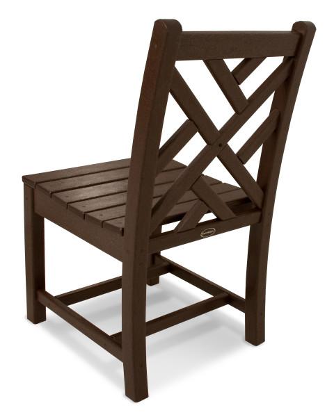 Polywood Chippendale Dining Side Chair - Weather-Resistant Outdoor/Indoor Furniture - Perfect for Patio, Garden, Dining Room & Restaurant Use