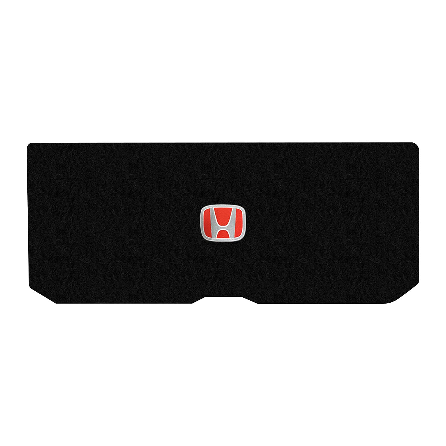 Premium Custom-Fit Carpeted Floor Mats for Honda Pilot 2016-2022 - Luxury Car Floor Liners with LogoMat Cargo Behind 3rd Seat in Charcoal - Perfect for All-Weather Protection & Interior Style Enhancement