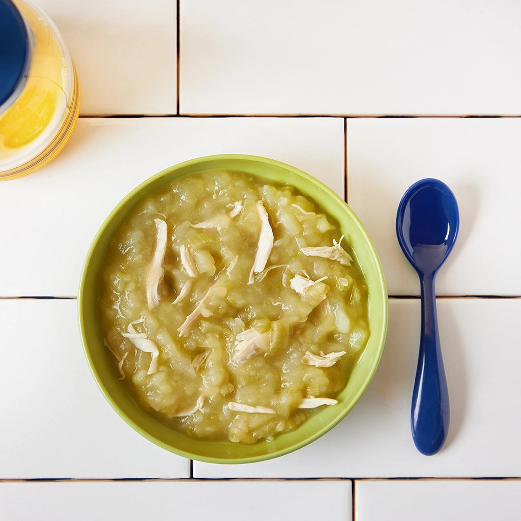 Organic Chicken, Potato & Celery Baby Food Puree - All Natural First Stage Infant Food for 4-6 Months | Homemade-Style Nutrient-Rich Meal | Perfect for On-the-Go Feeding & Travel