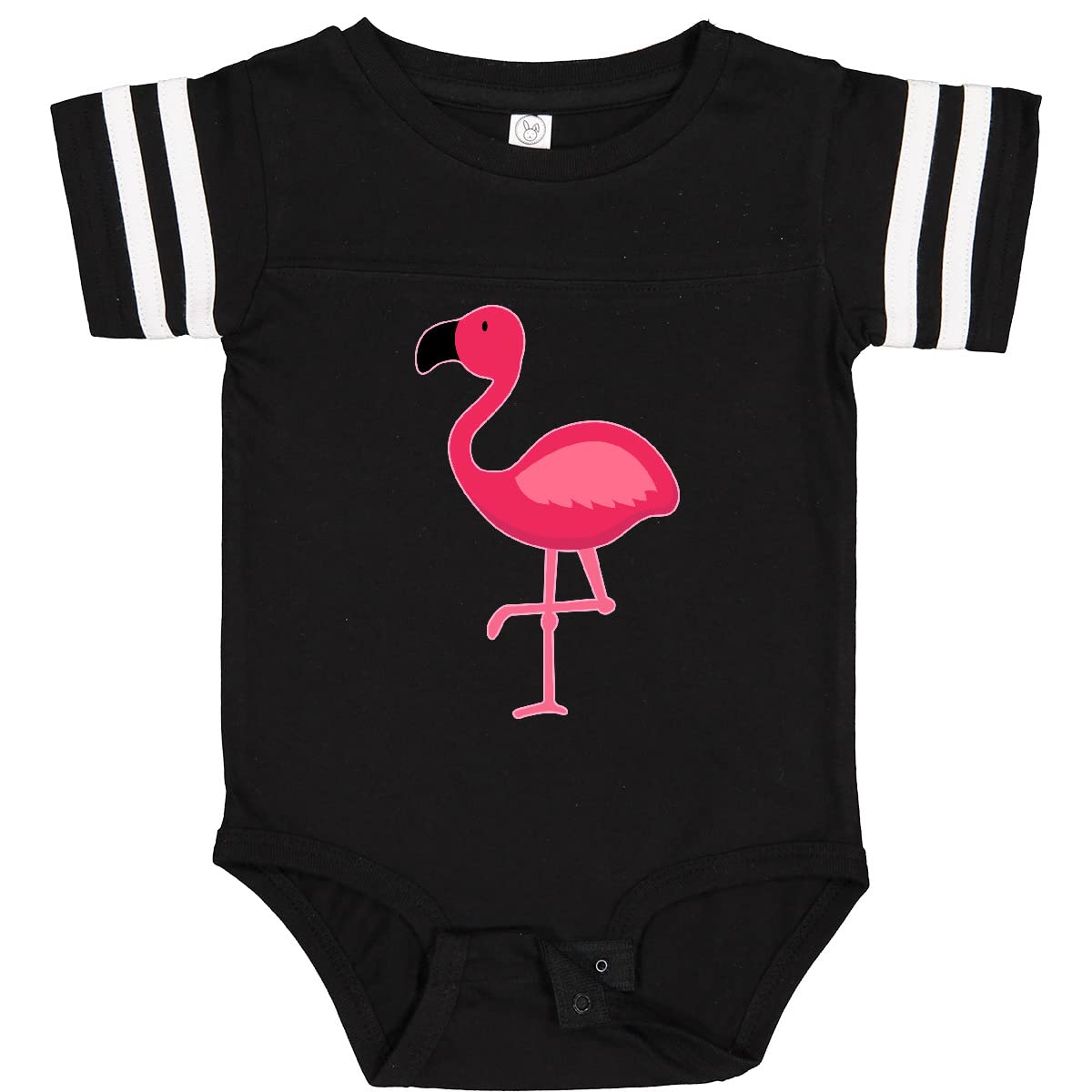Inktastic Pink Flamingo Baby Bodysuit - Cute Flamingo Print Onesie for Infants & Newborns - Perfect for Playdates, Photo Shoots & Everyday Wear