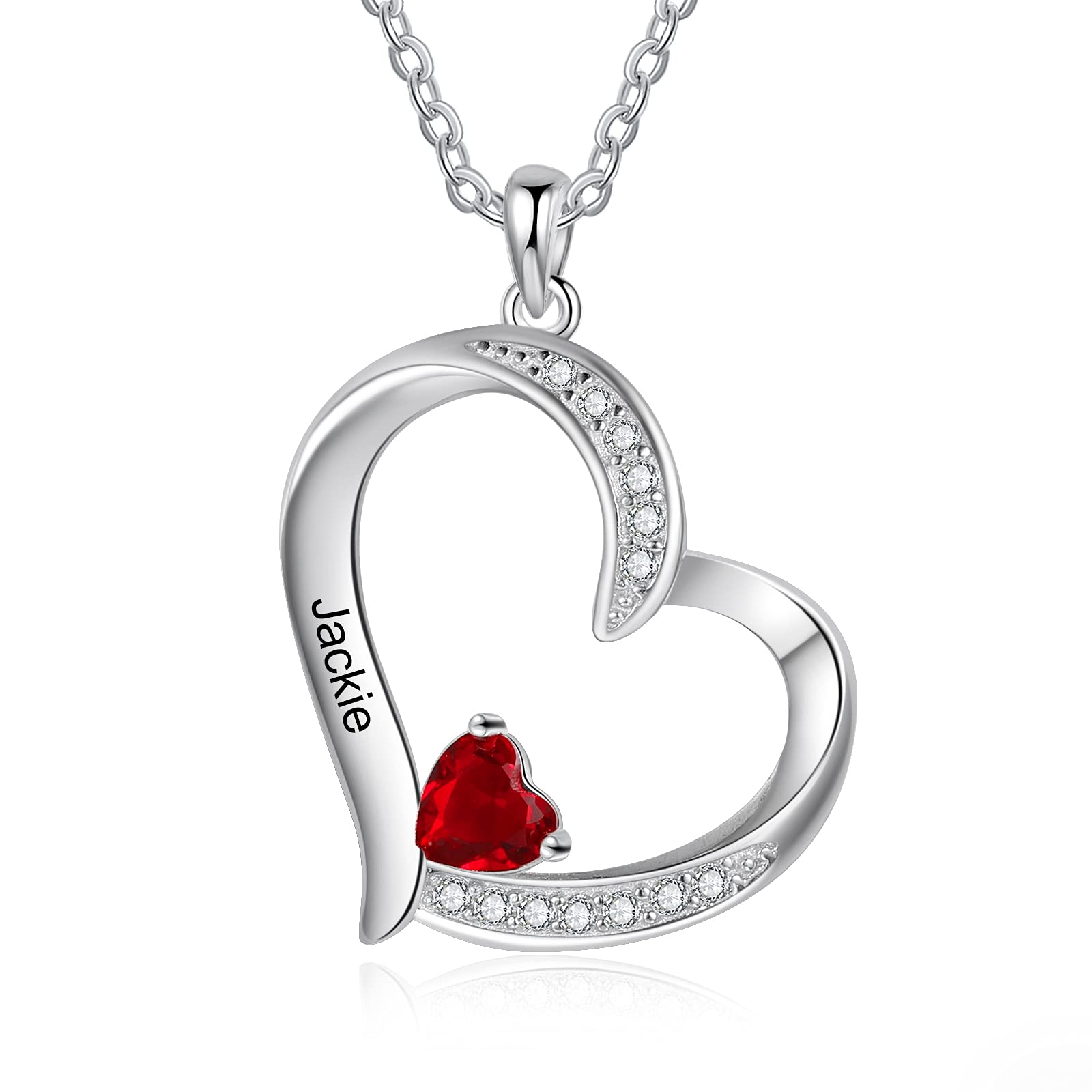 Custom Personalized Mothers Necklace for Women - Birthstone Name Necklace Gift for Mom, Grandma, Wife & Daughter | Perfect for Mother's Day, Birthday & Anniversary Gifts