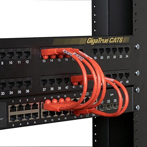 SpaceGain CAT6 Short Patch Cable - Black Box EVNSL647-06IN for Network Setup