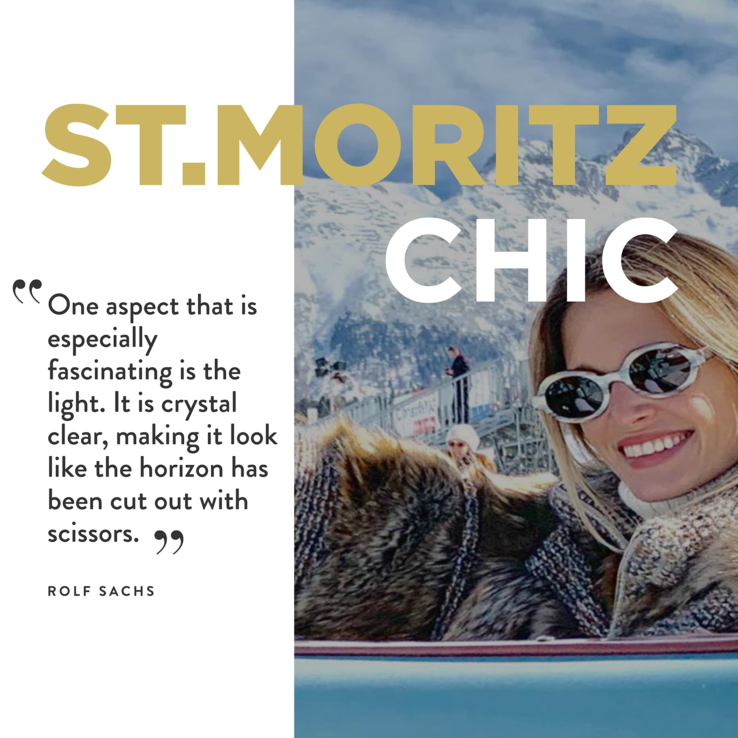 St. Moritz Chic Luxury Coffee Table Book by Assouline - Elegant Home Decor & Gift for Travel Lovers - Perfect for Living Rooms, Offices & Hotel Lobbies