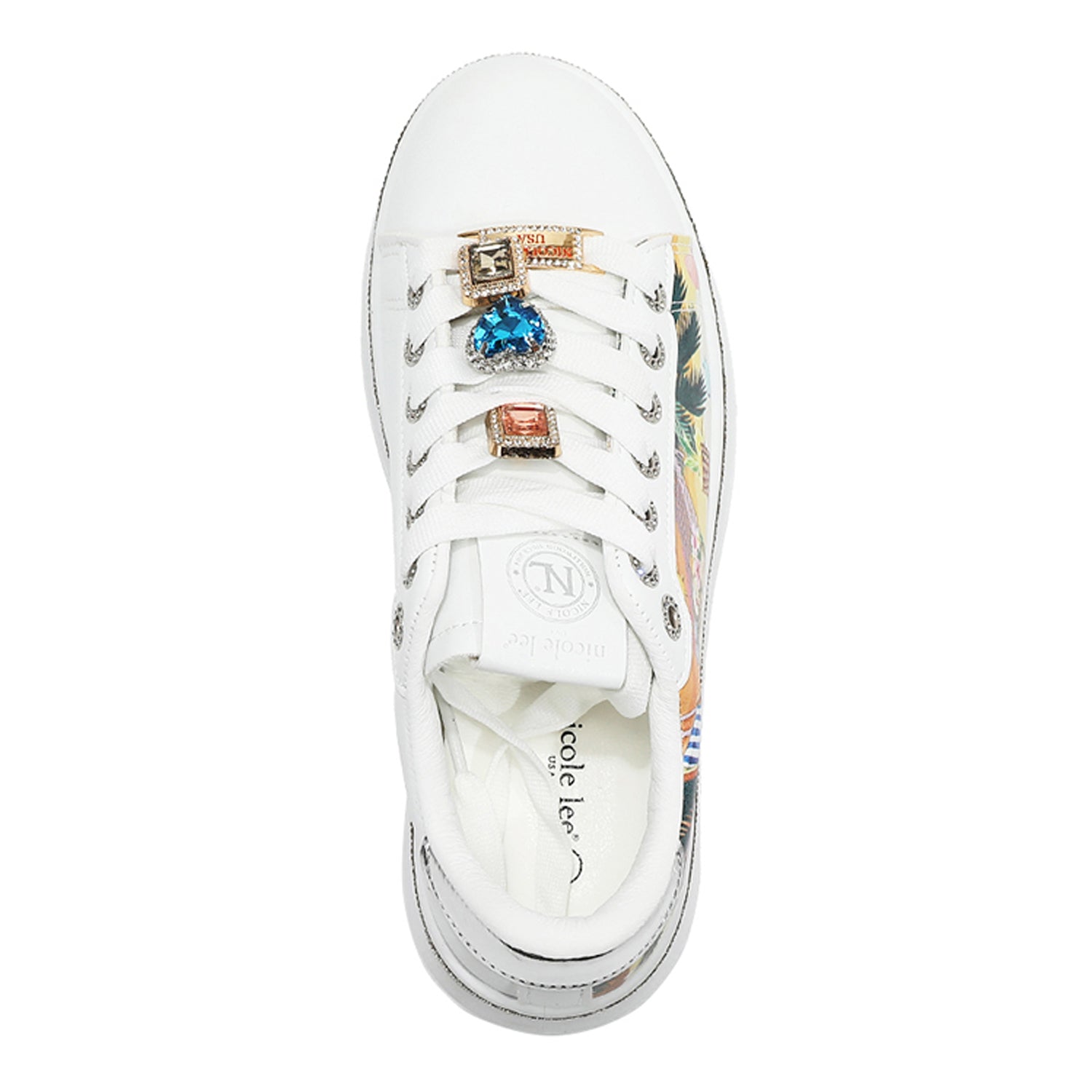Sparkling Rhinestone Sneakers for Women - Trendy Fashion Shoes for Parties, Weddings & Night Out
