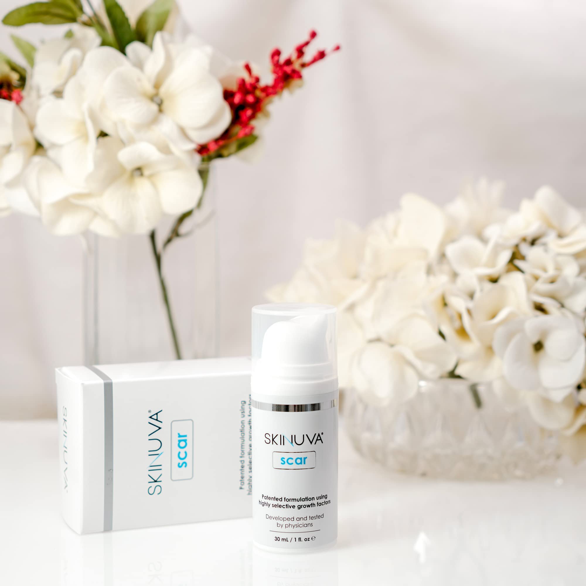 Next Generation Scar Cream (.5 oz) & Skinuva Bruise (14 Capsules) - Advanced Scar Removal with Arnica, Bromelain & Zinc Supplement for Bruising & Swelling | Homeopathic Bruise Remedy for Post-Surgery, Injury Recovery & Skin Healing