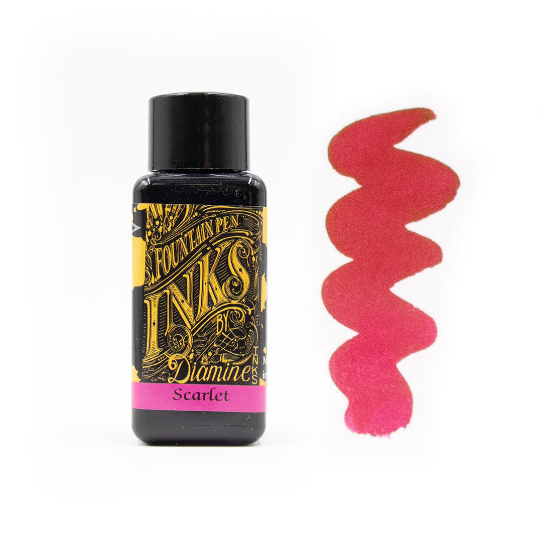 Premium Diamine Fountain Pen Ink 30ml Bottle - Vibrant Colors for Calligraphy, Journaling & Artistic Writing - Perfect for Fountain Pens, Dip Pens & Ink Drawing