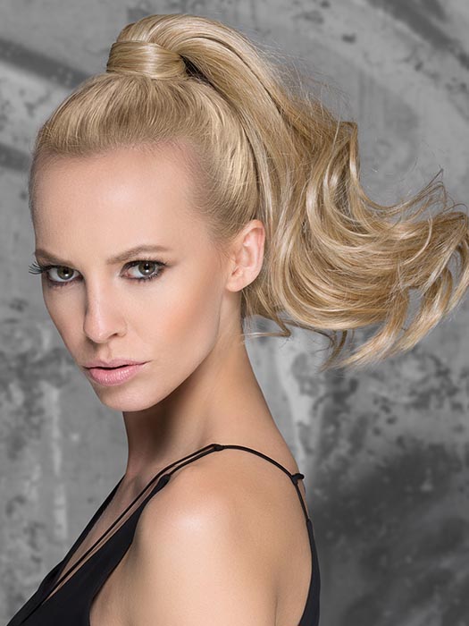 Heat-Friendly Synthetic Hairpiece for Wine - Natural-Looking Wig with Adjustable Straps | Perfect for Parties, Weddings, and Special Occasions