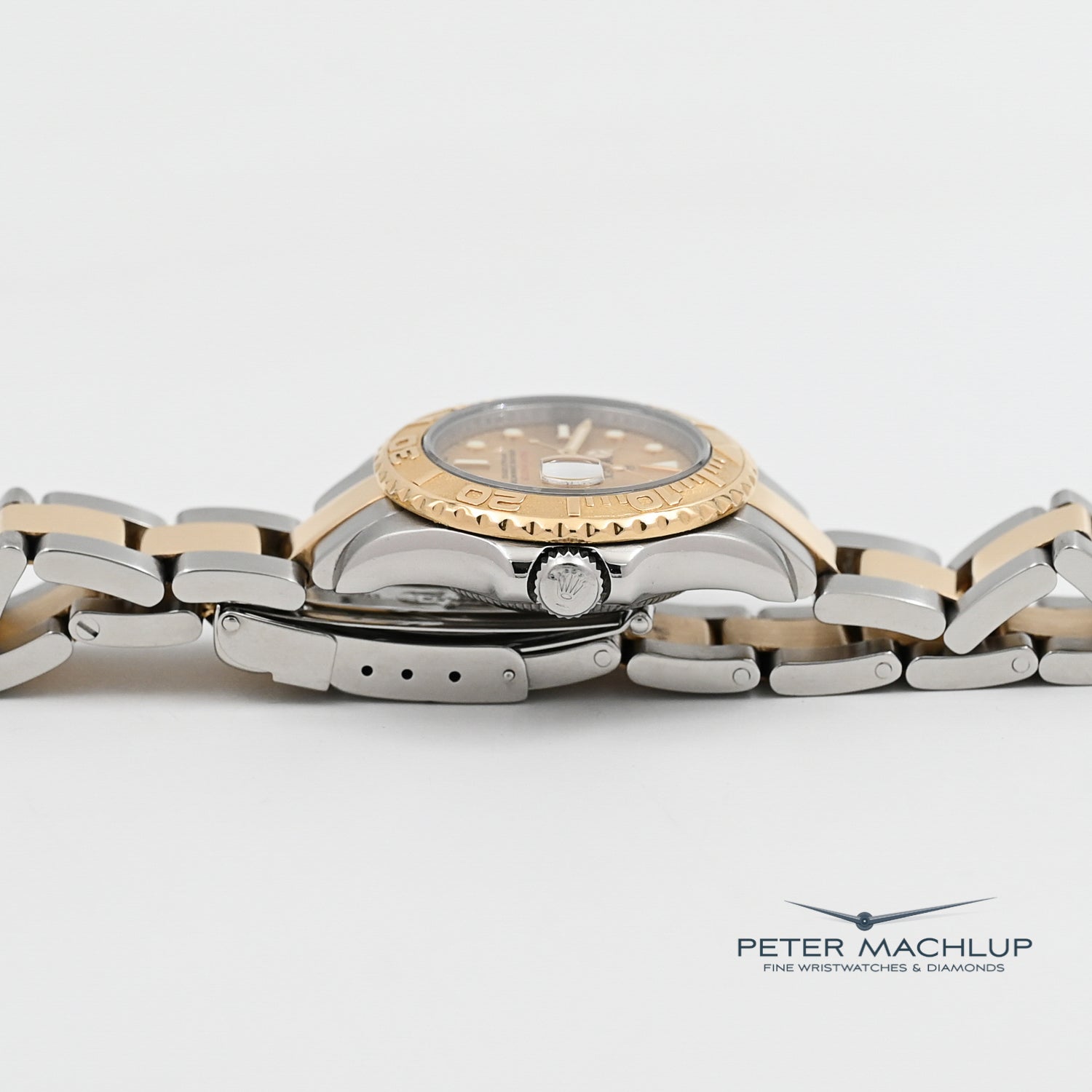 Luxury Rolex Yacht-Master Ladies Watch 26mm 18K Gold & Stainless Steel - Perfect for Sailing, Yachting & Elegant Occasions
