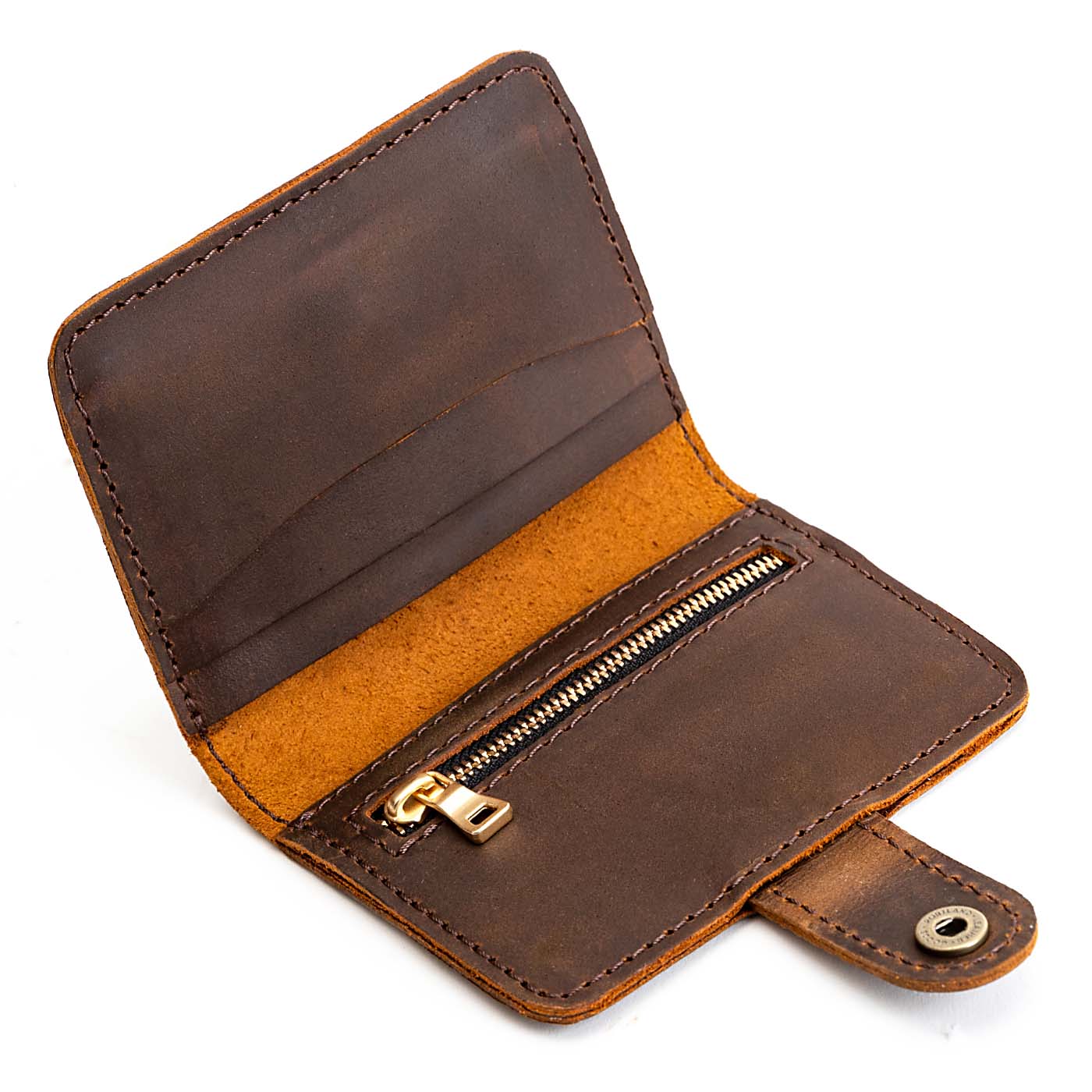 Slim RFID Blocking Mini Bifold Wallet for Men - Genuine Leather Compact Card Holder with Money Clip - Perfect for Everyday Carry, Travel & Business (Black)