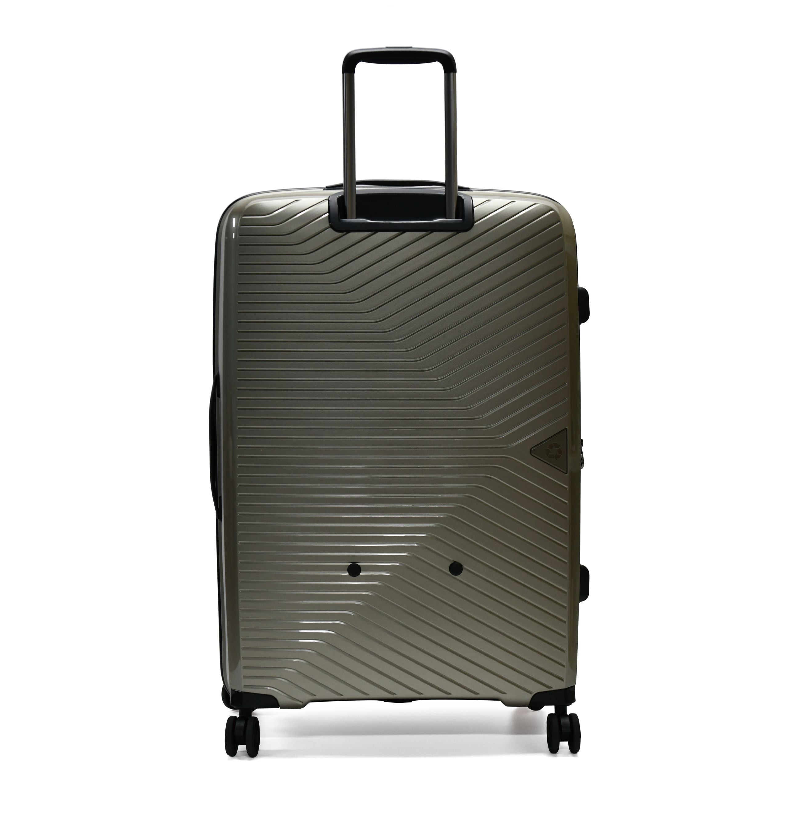 Tosca Space X 29-Inch Large Dual Opening Suitcase in Champagne - Perfect for Travel, Business Trips & Vacations