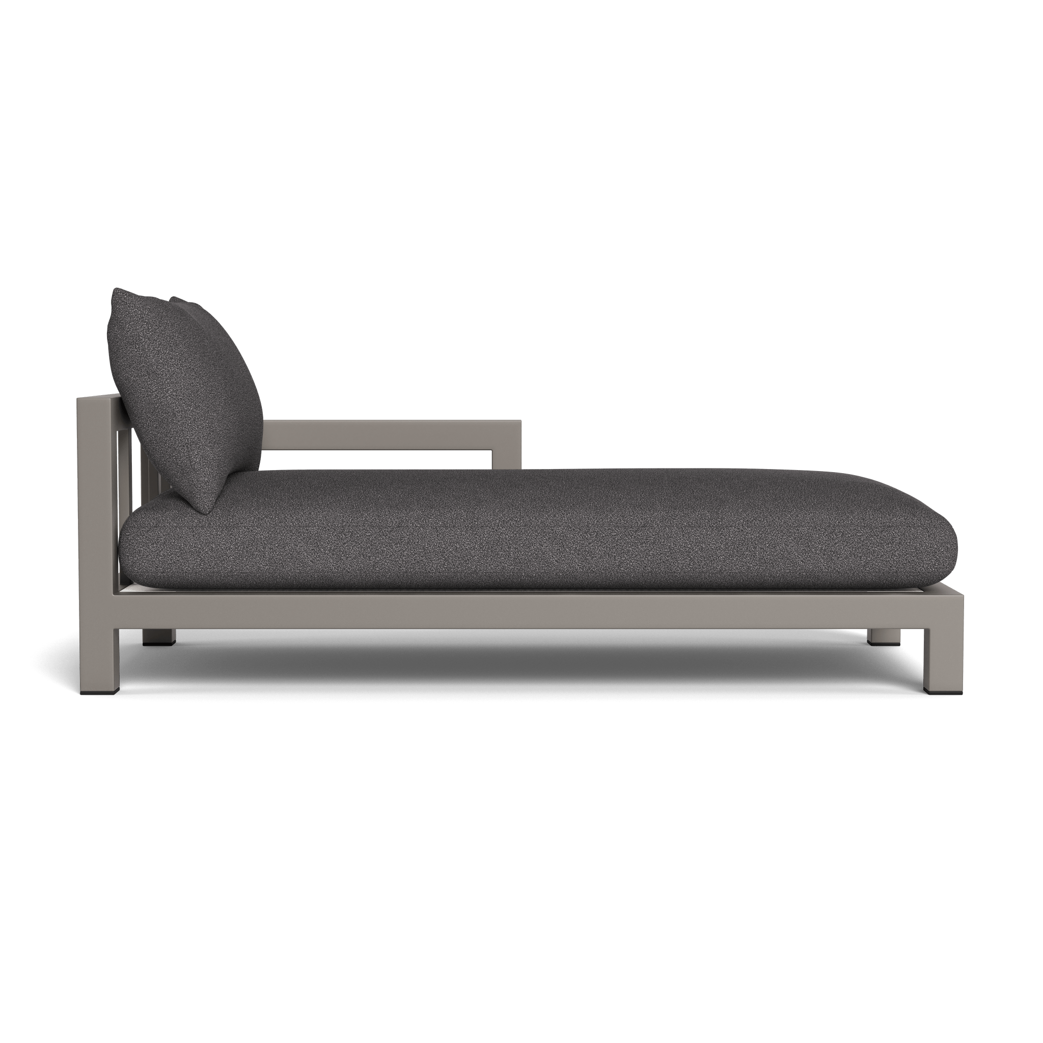 Pacific Aluminum Chaise Lounge Chair - Lightweight & Durable Outdoor Patio Furniture for Poolside, Beach, Garden Relaxation