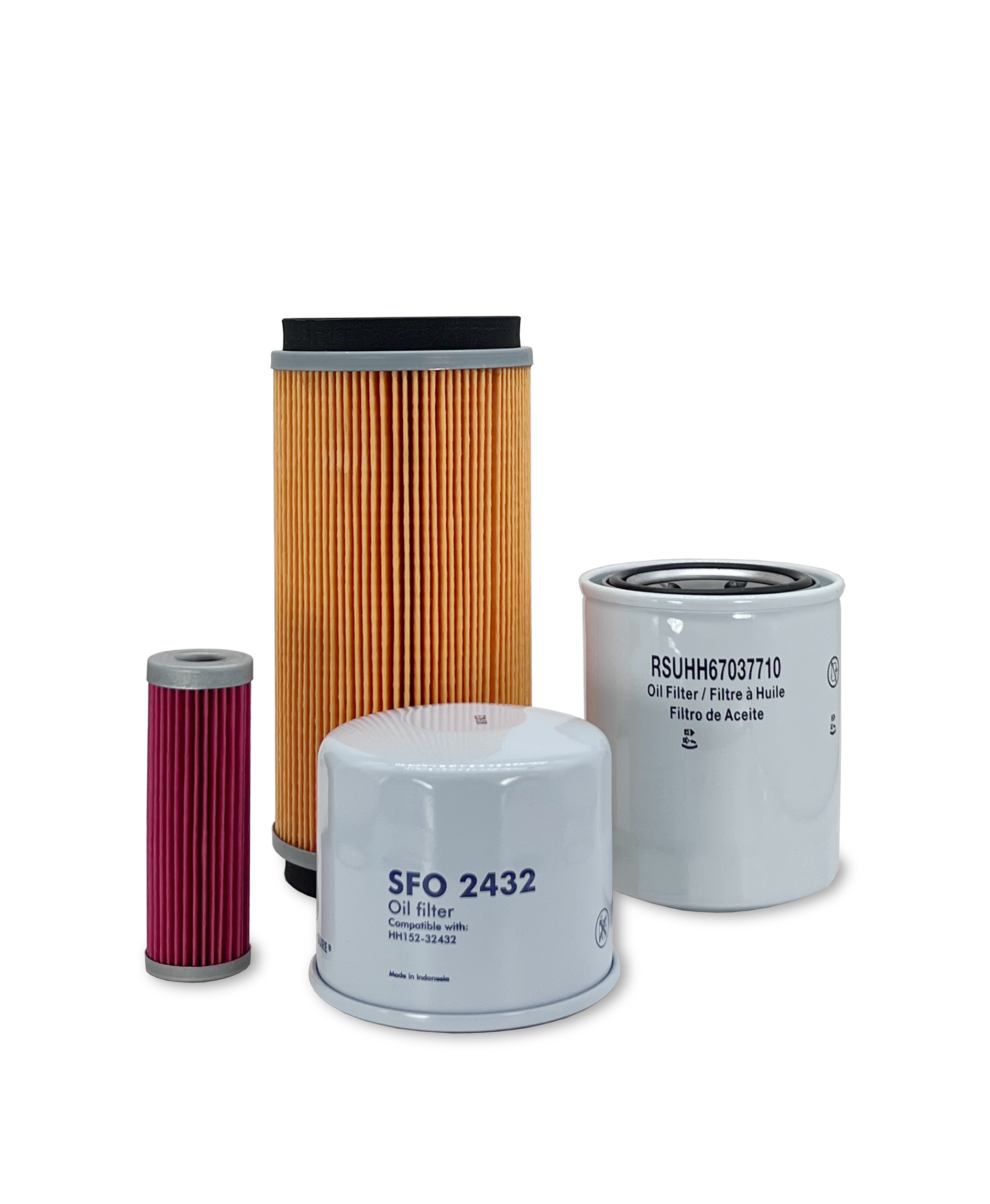HERO® Tractor Air Filter Kit for Kubota B1700E - Replacement Engine Maintenance Filters for Improved Performance (Ideal for Farm Work, Landscaping & Agricultural Use)