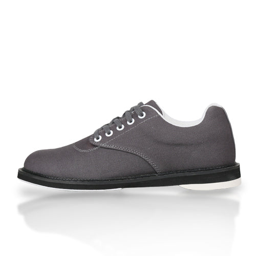 Unisex 3G Kicks Go Bowling Shoes - Charcoal/Canvas - Comfortable & Durable for League Play & Casual Bowling