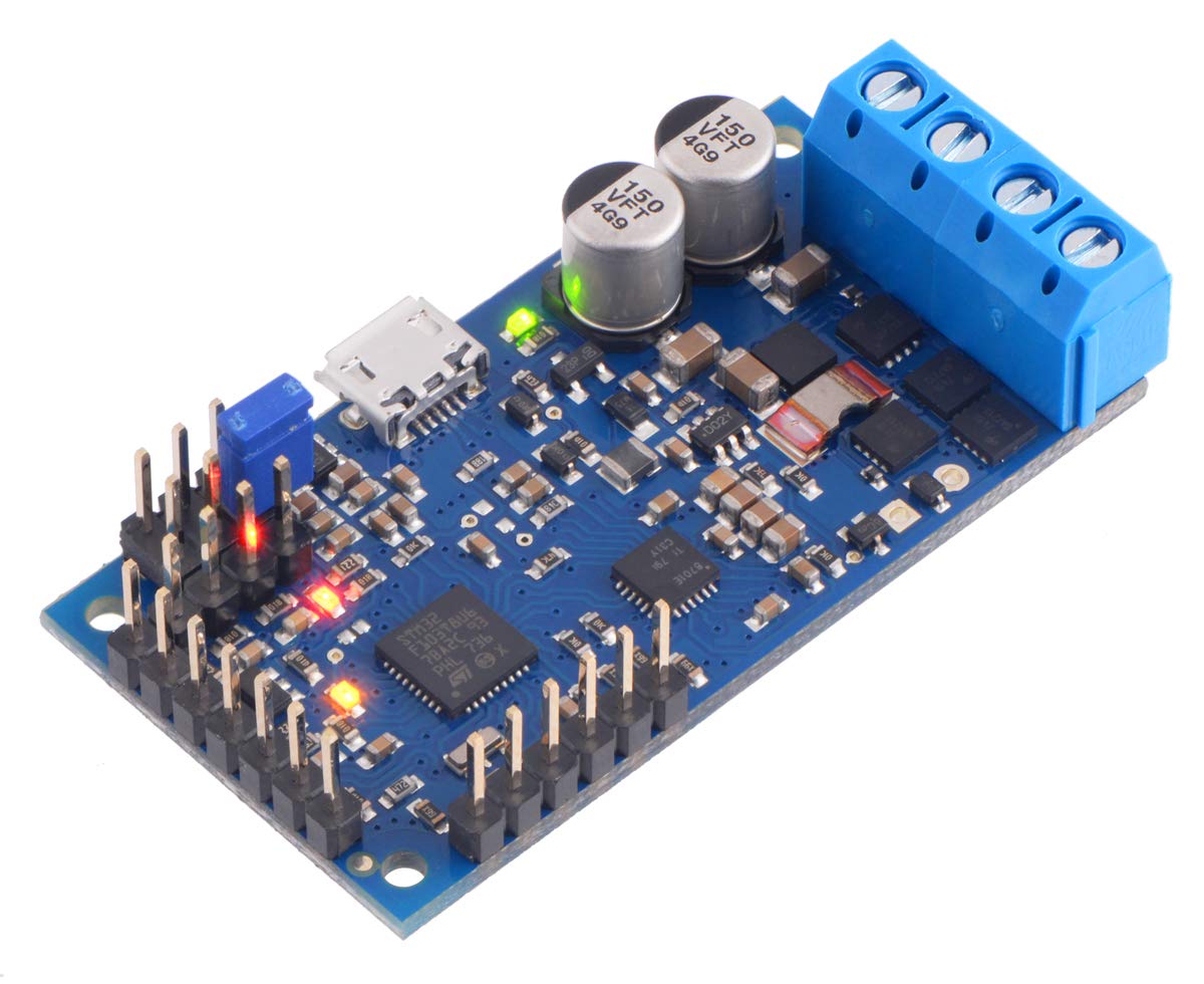 Pololu High-Power Simple Motor Controller G2 18v15 with Soldered Connectors - Item 1362 | Perfect for Robotics, CNC Machines & DIY Automation Projects