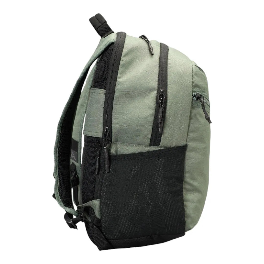 Quiksilver Freeday Backpack - Lightweight Durable Daypack for School, Travel & Outdoor Adventures | Water-Resistant Green Hiking Bag