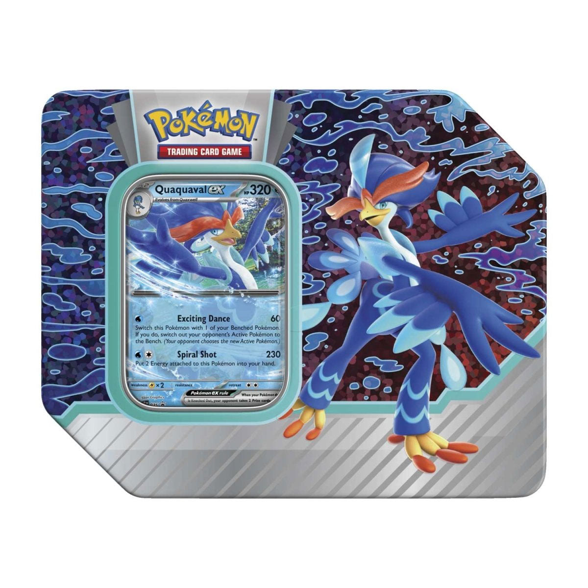 Pokemon Paldea Partners Tin - Exclusive Collectible Trading Card Set for Pokemon TCG Fans | Perfect for Battles, Gifts & Collecting