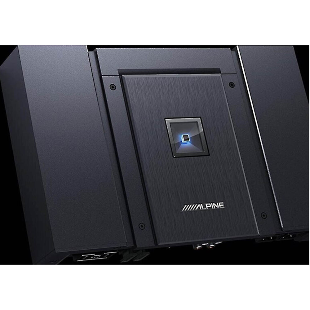 Alpine HDA F60 4-Channel High-Resolution Car Amplifier - Premium Audio for Cars, Trucks & SUVs | Perfect for Upgrading Factory Stereo Systems