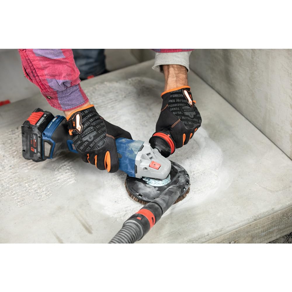 BOSCH GWS18V-13CN PROFACTOR™ 18V Cordless Angle Grinder with Slide Switch (Bare Tool) - 5-6 Inch Cutting & Grinding for Metal, Concrete & Wood - Perfect for Construction, DIY & Professional Use