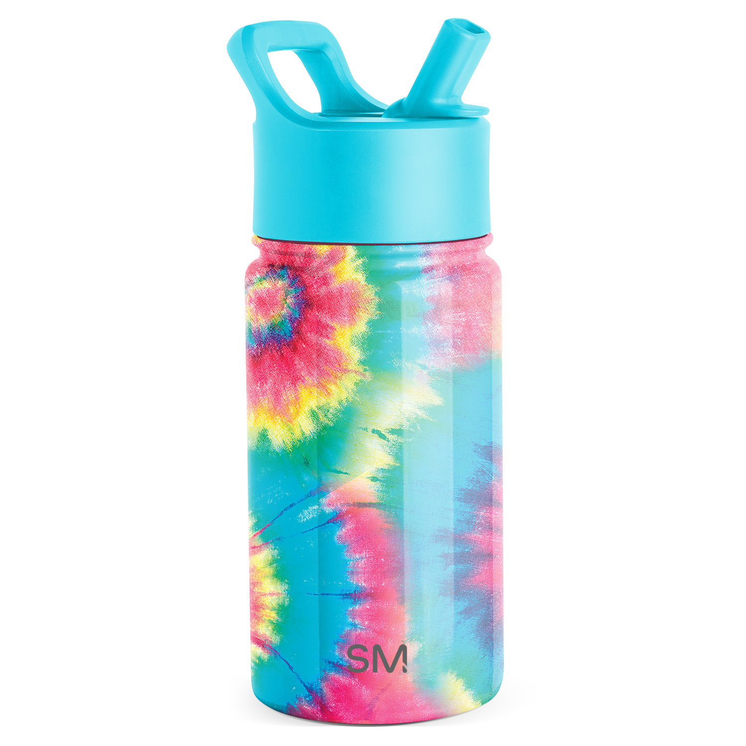 Summit Kids Water Bottle with Straw Lid - BPA Free, Leak Proof, Insulated Stainless Steel Bottle for School, Sports & Outdoor Activities