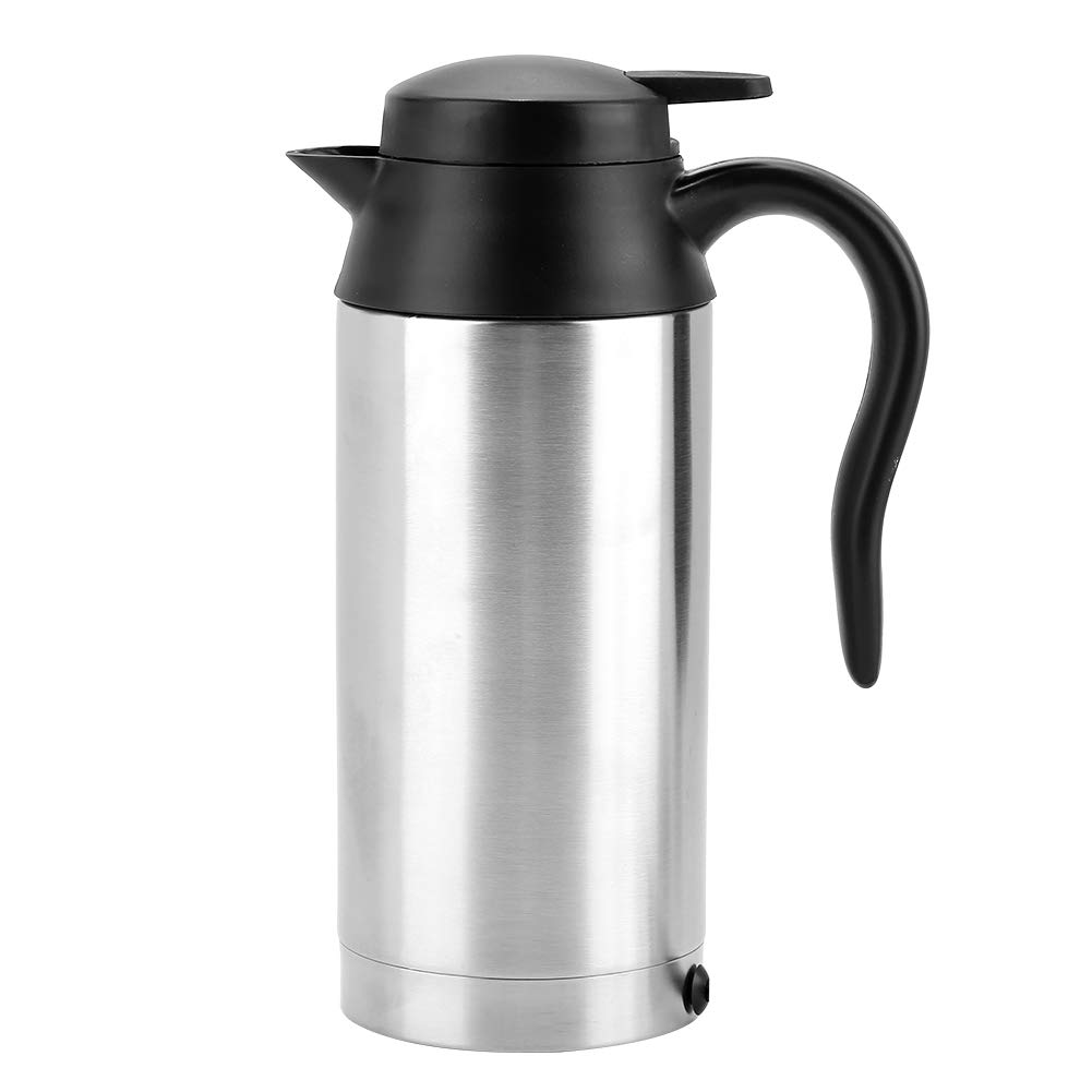 **Samfox 750ml Portable Electric Kettle - 24V Fast Heating Travel Water Boiler for Coffee, Tea & Instant Meals - Perfect for Camping, Office & Road Trips**
