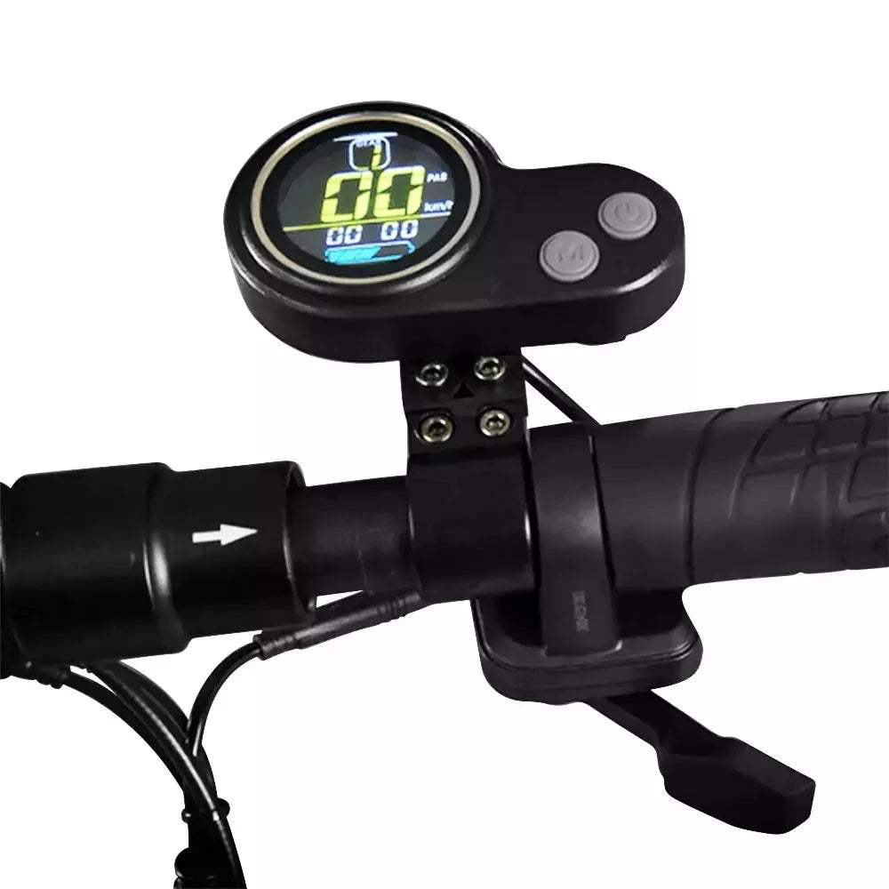 Universal Thumb Throttle with LCD Display - Electric Bike & Scooter Speed Control Kit - Perfect for E-Bikes, Scooters & Mobility Vehicles